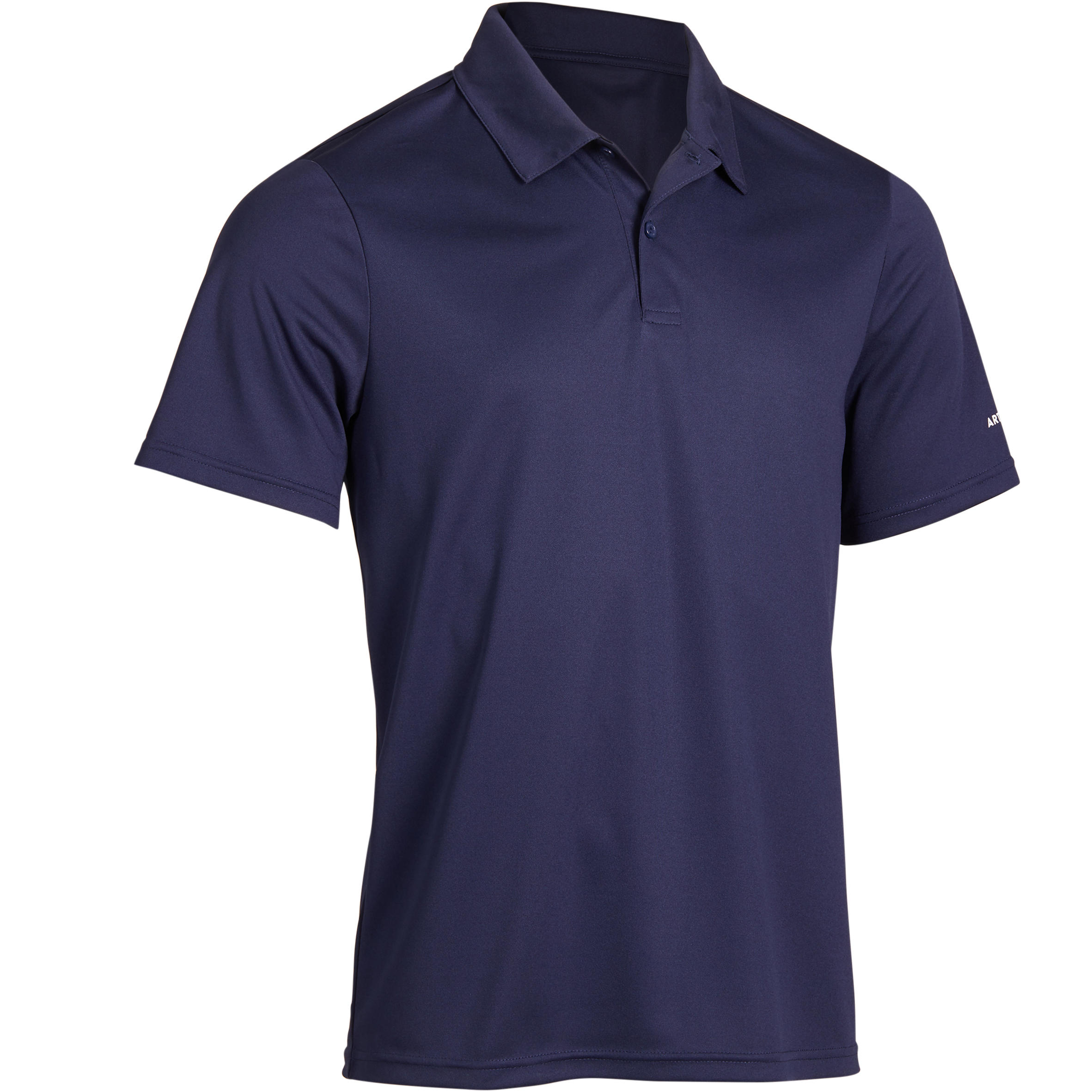 Pánske polo tričko essential na tenis s krátkym rukávom MODRÁ XL