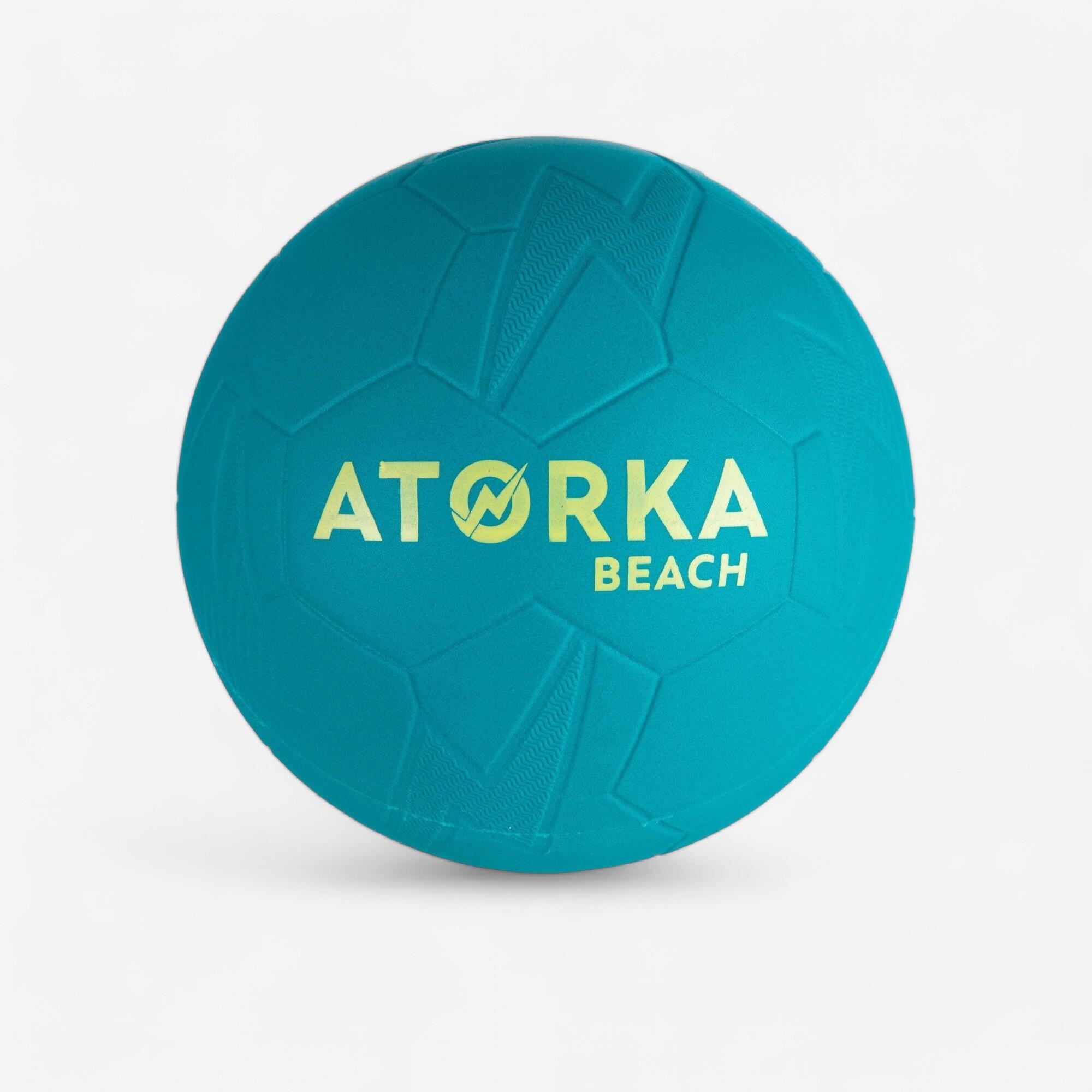 ATORKA Lopta na plážovú hádzanú HB500B veľkosť 3 modrá 120@3-ATORKA