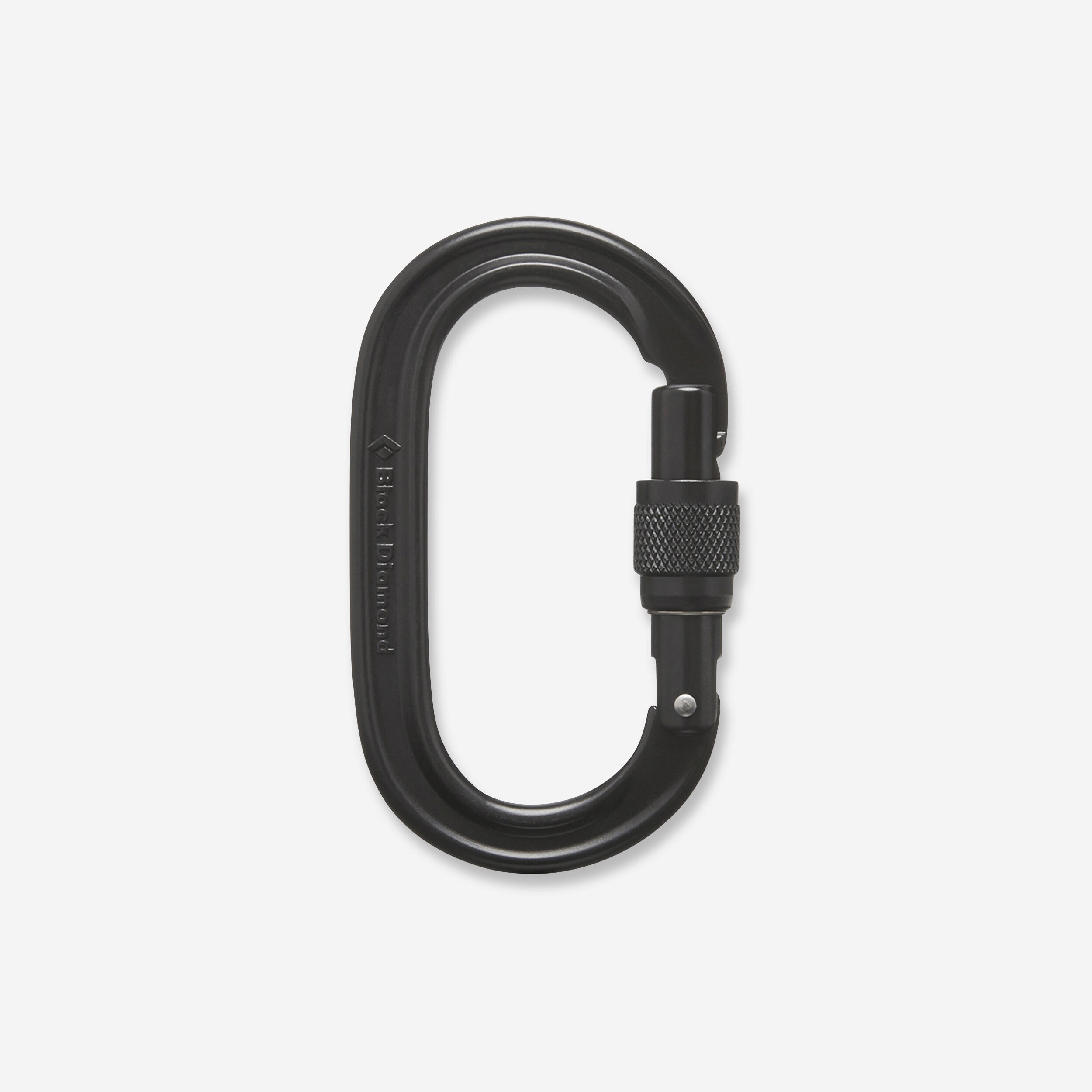 BLACK DIAMOND Symetrická bezpečnostná karabína Oval Keylock na lezenie a horolezectvo-BLACK DIAMOND