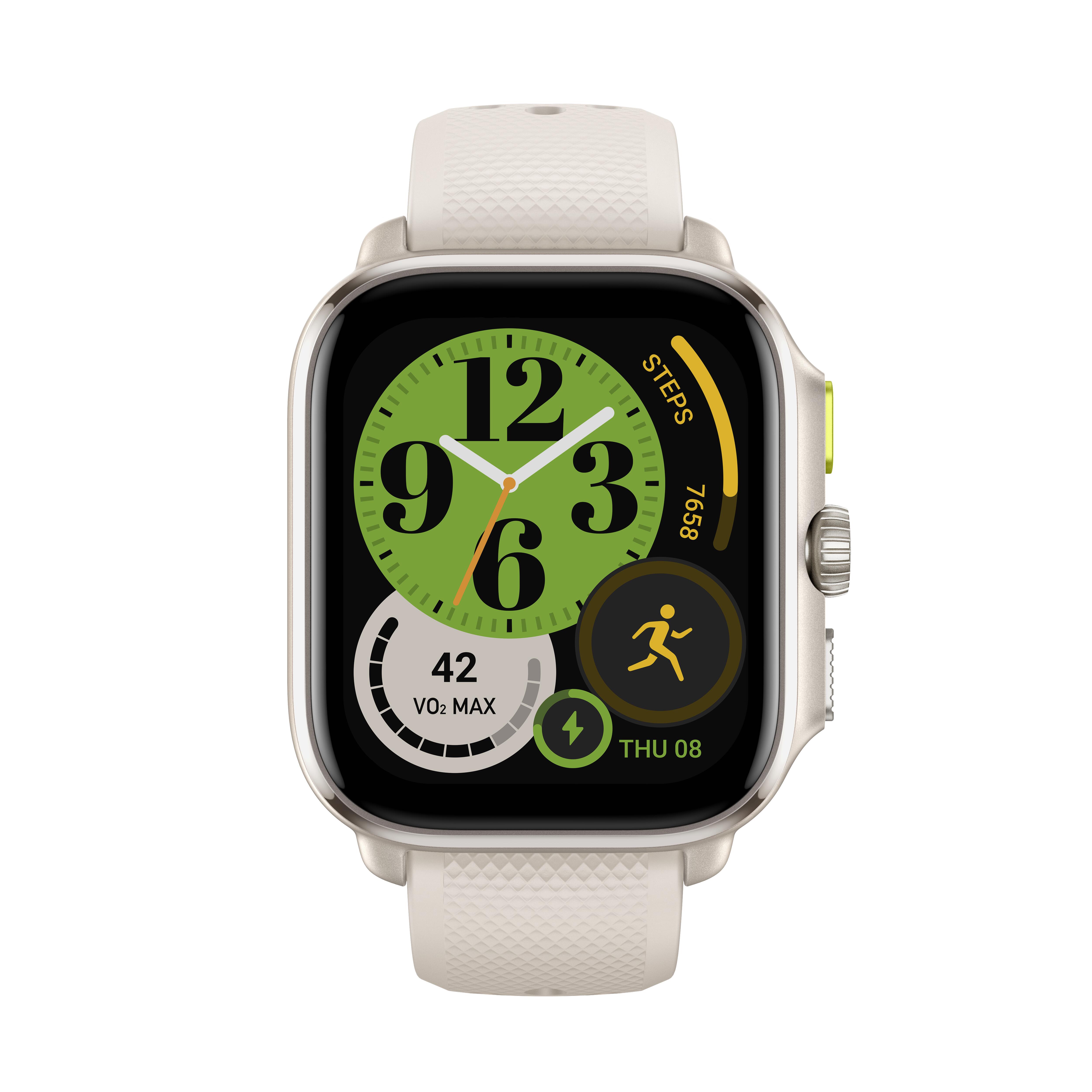 Bežecké a multišport smart hodinky s GPS Amazfit Cheetah (okrúhle) - champagne-AMAZFIT