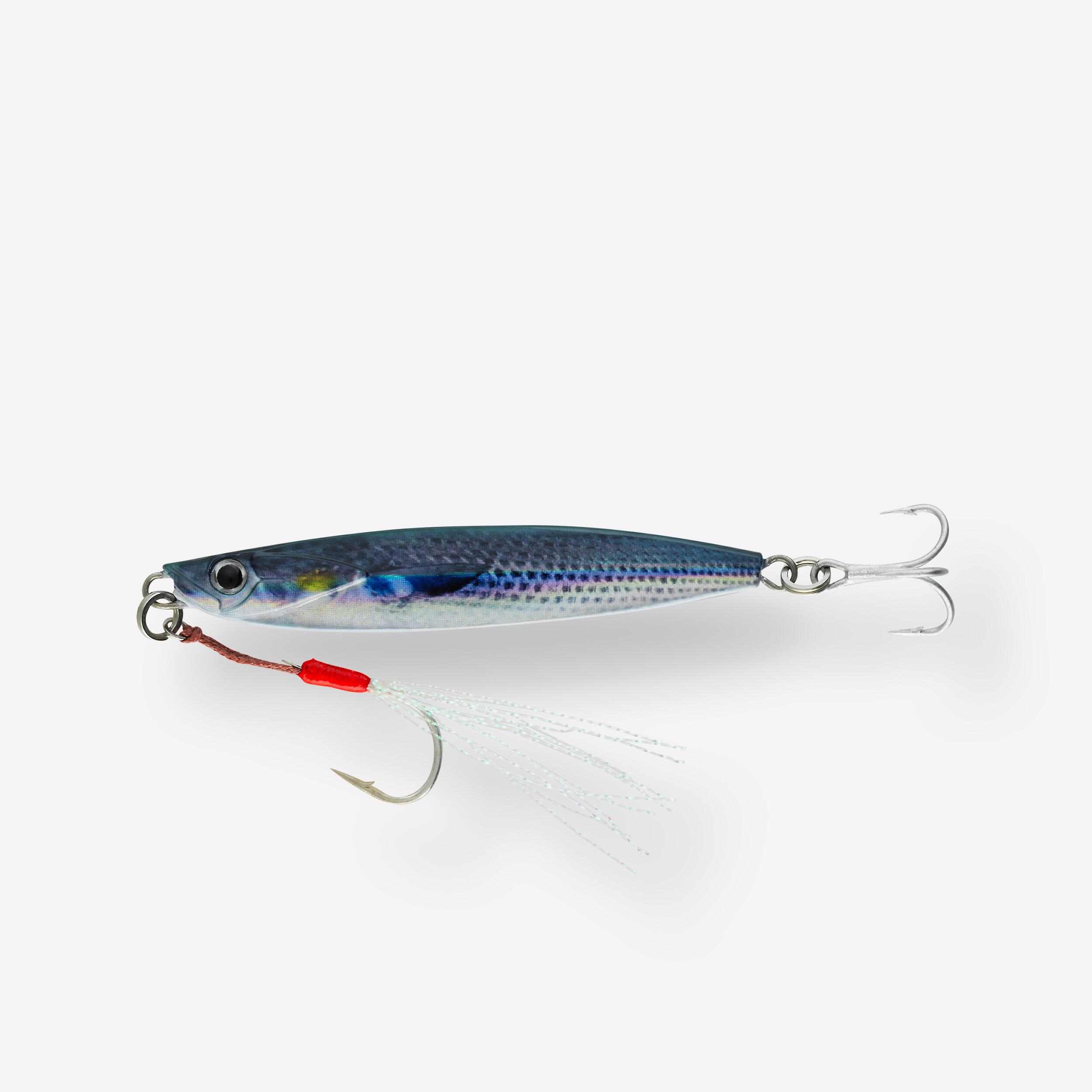 CAPERLAN Casting Jig Biastos Assist na lov v mori 40 g mullet modrá-CAPERLAN