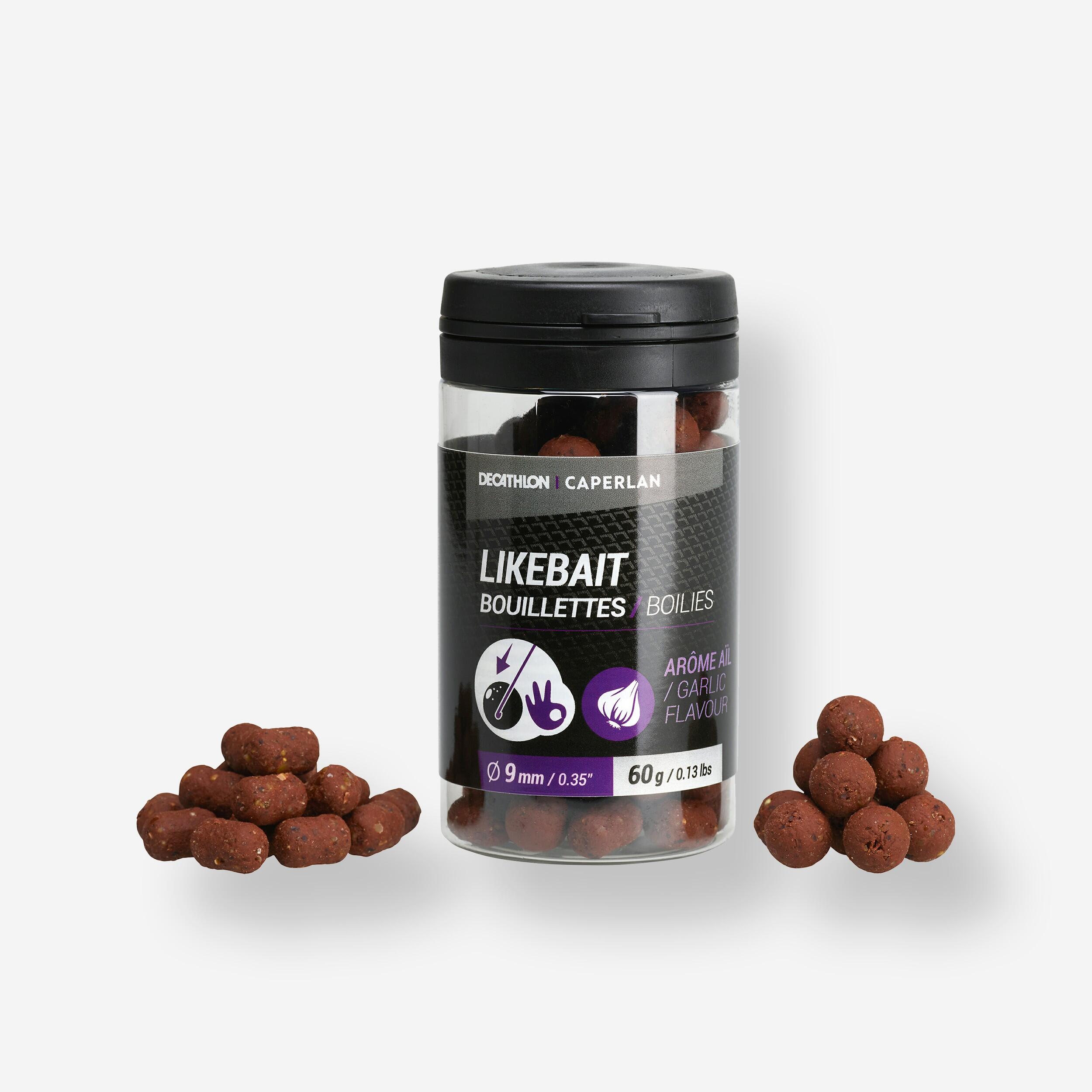 CAPERLAN Mikro boilies + dumbells cesnak 60 g-CAPERLAN