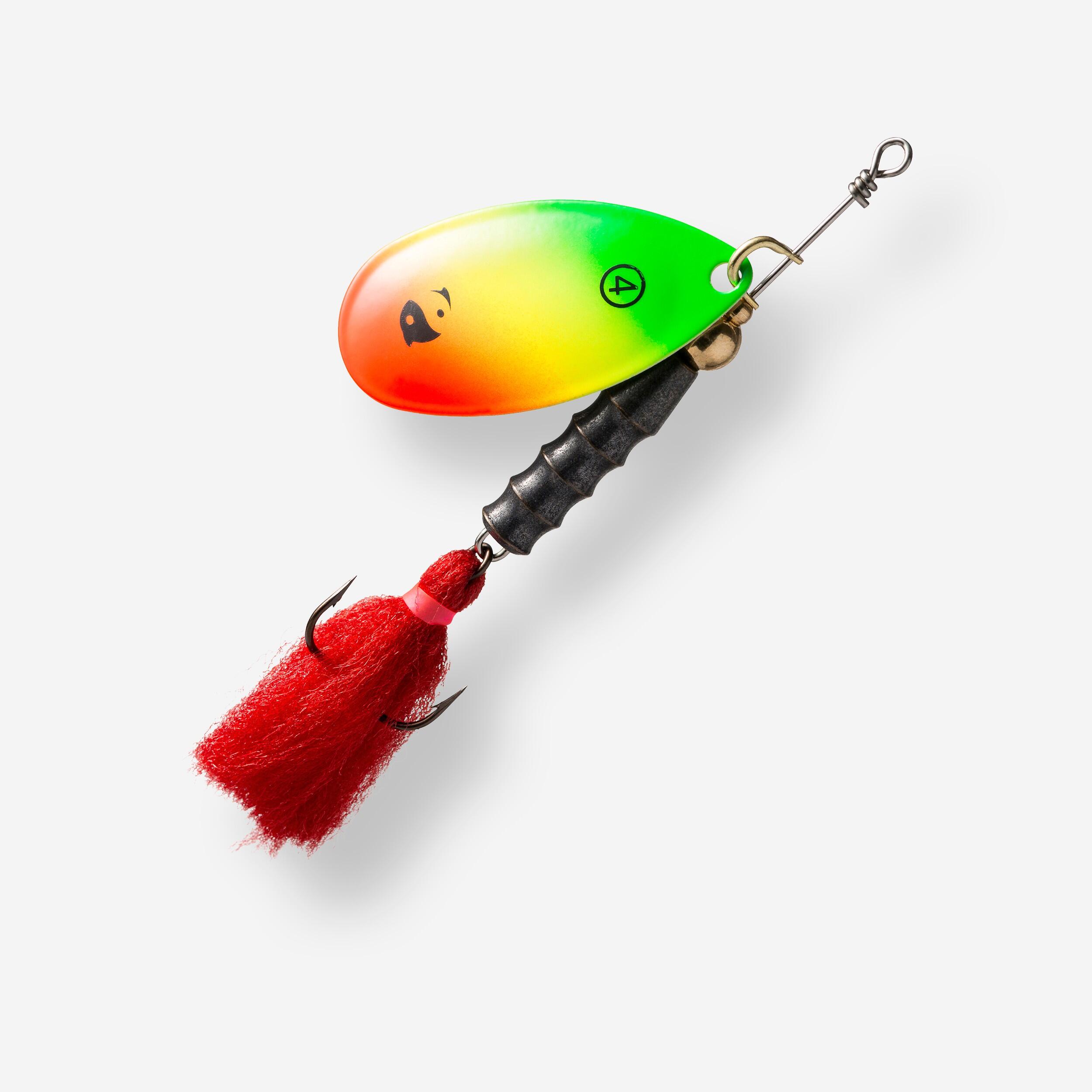 CAPERLAN Rotačný blyskáč Weta Puff č. 4 na lov dravcov rasta zelená-CAPERLAN
