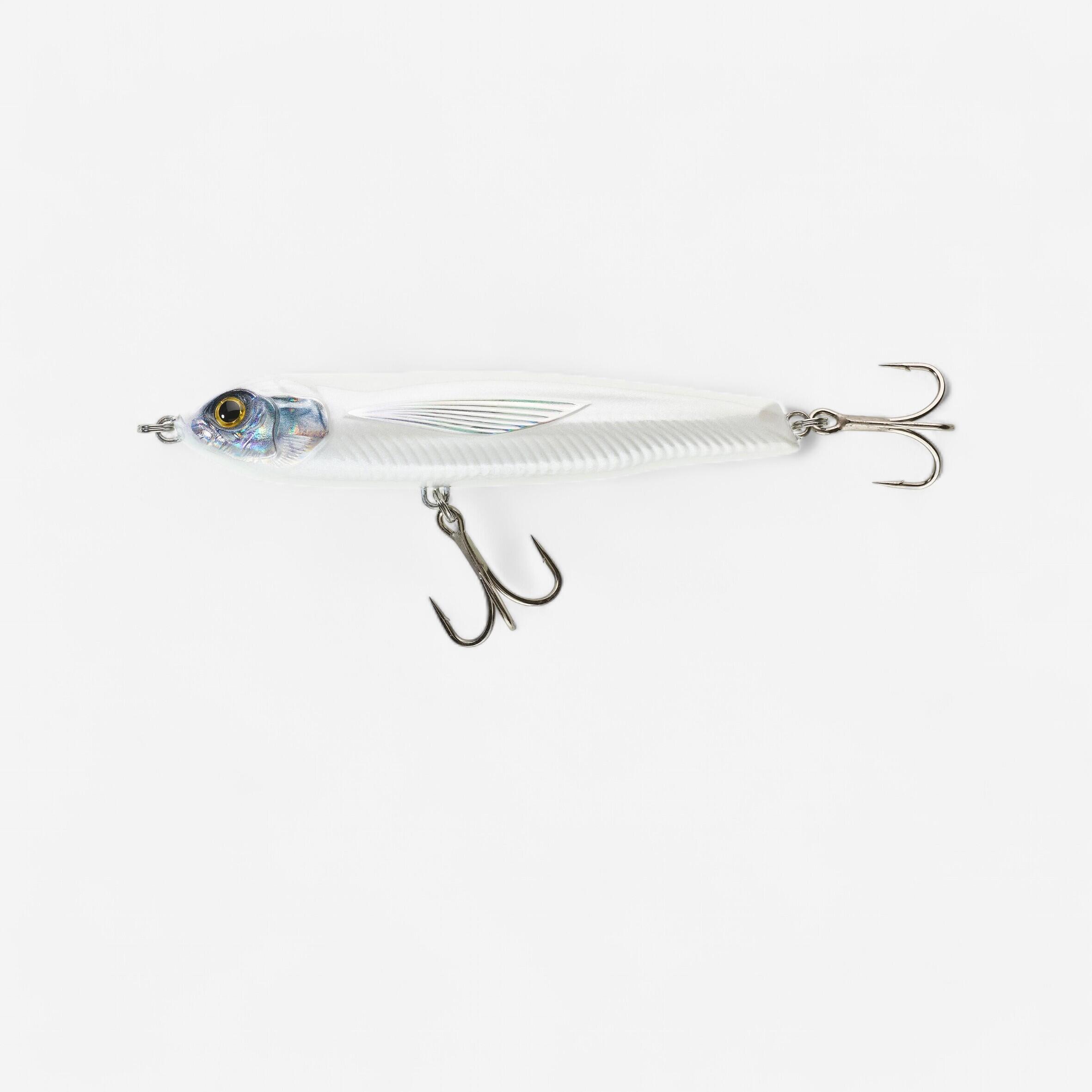 CAPERLAN Stickbait Exofly 130 F biely na morský rybolov biela-CAPERLAN