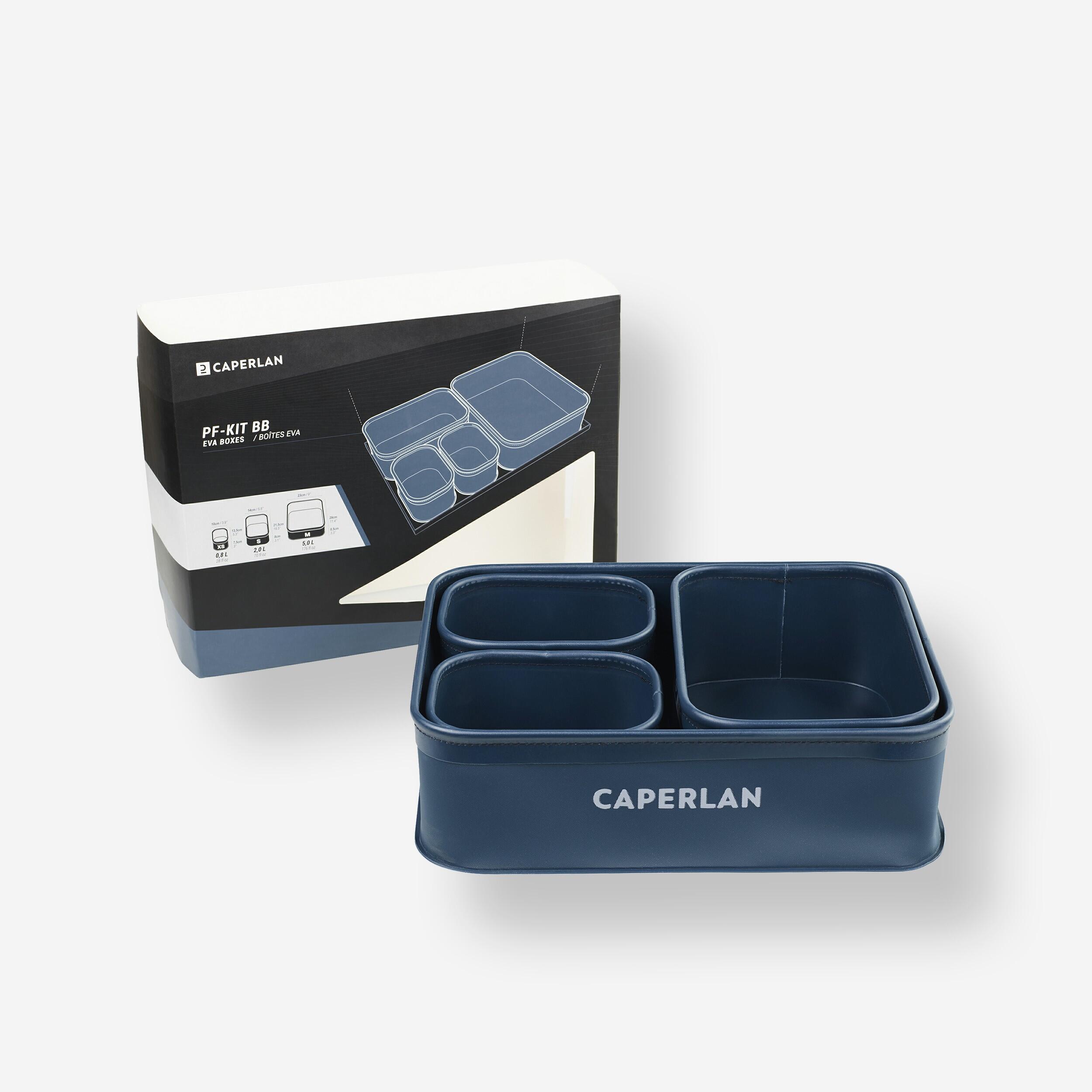 CAPERLAN Súprava boxov na nástrahy na lov na stabilnom lovnom mieste PF - KIT - BB-CAPERLAN
