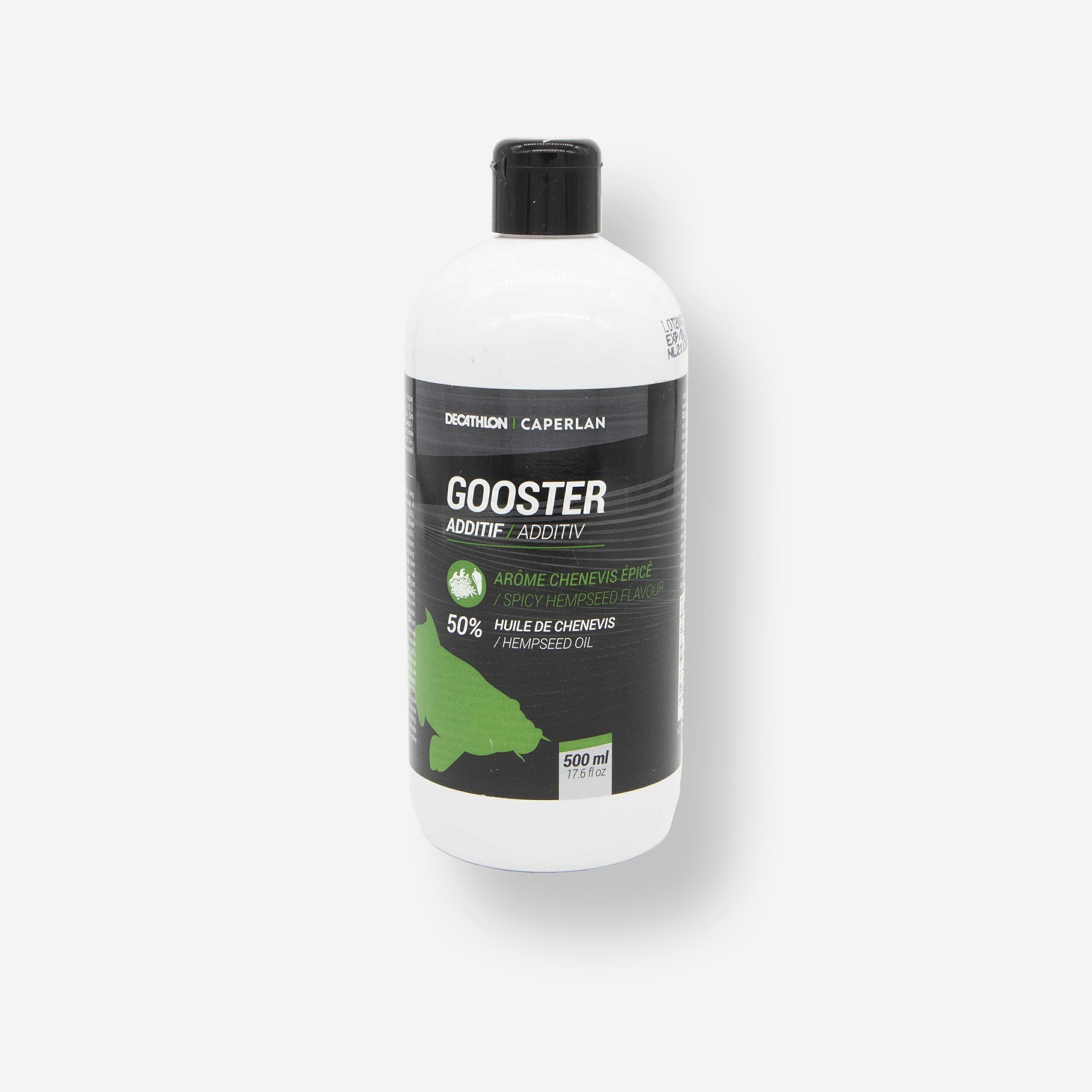 CAPERLAN Tekutá prísada na lov na plávanú Gooster Additiv korenisté konopné semeno 500 ml 132@500 ml-CAPERLAN