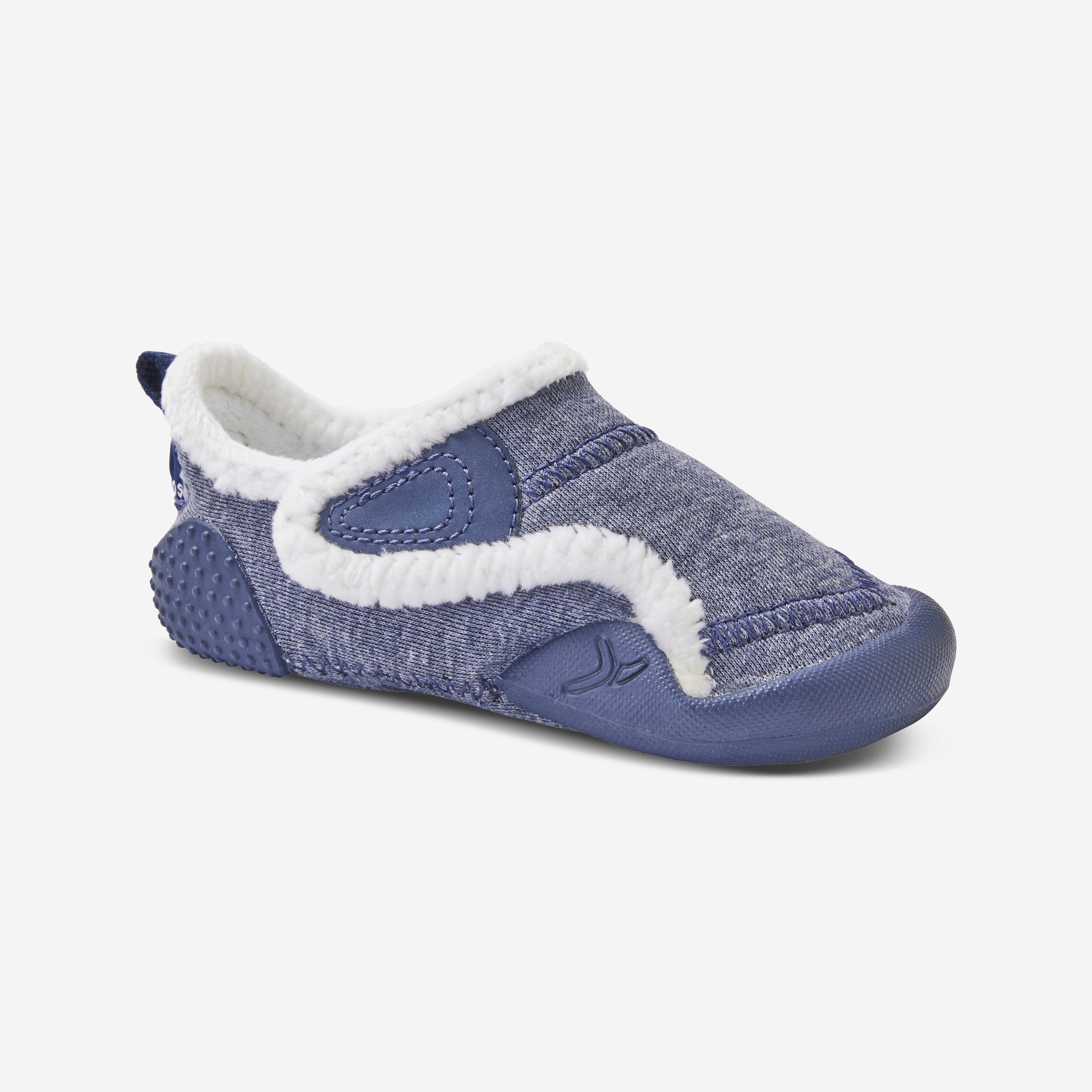DECATHLON DETSKÁ OBUV 550 NA CVIČENIE modrá 274@25-DECATHLON