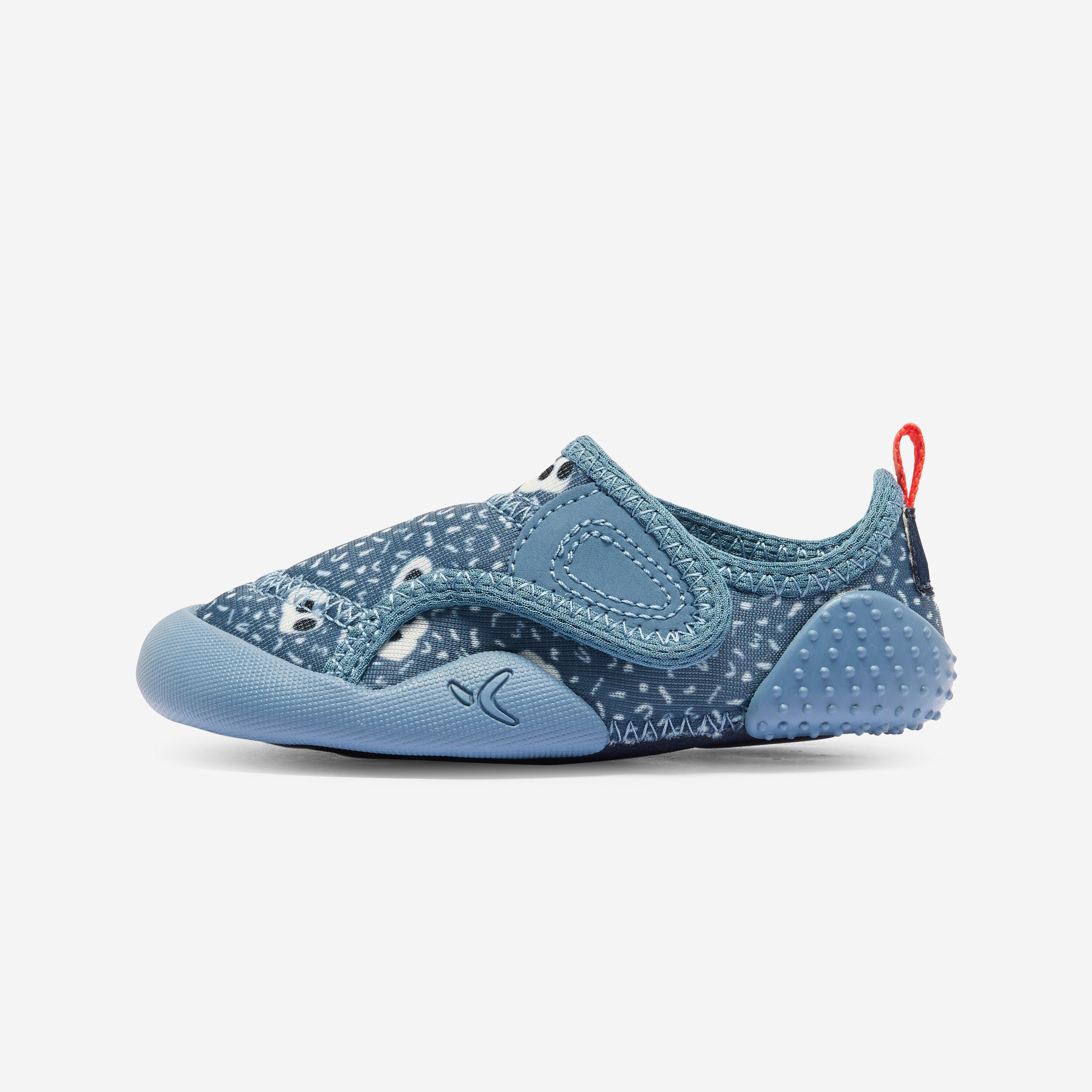 DECATHLON Detská obuv 580 na cvičenie modrá 274@20-DECATHLON
