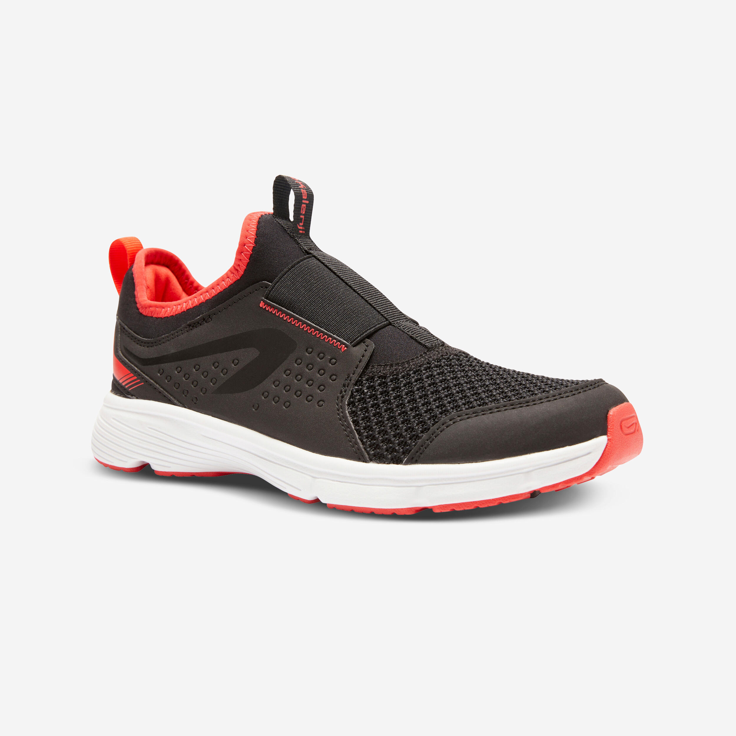 DECATHLON Detská obuv Run Support Easy nazúvacia čierna 274@32-DECATHLON