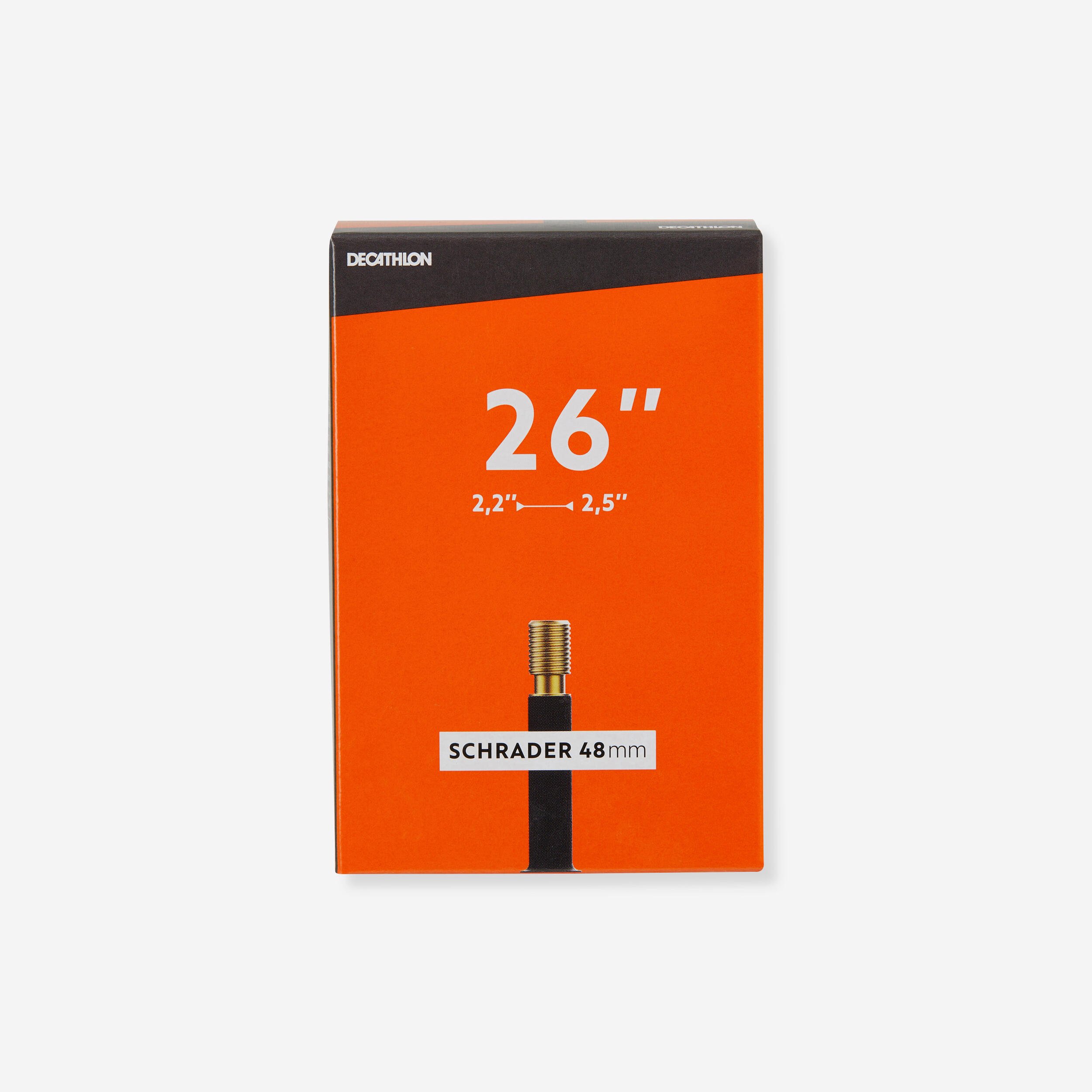 DECATHLON Duša 26 × 2.2/2.5 ventil Schrader 48 mm 235@UNI-DECATHLON