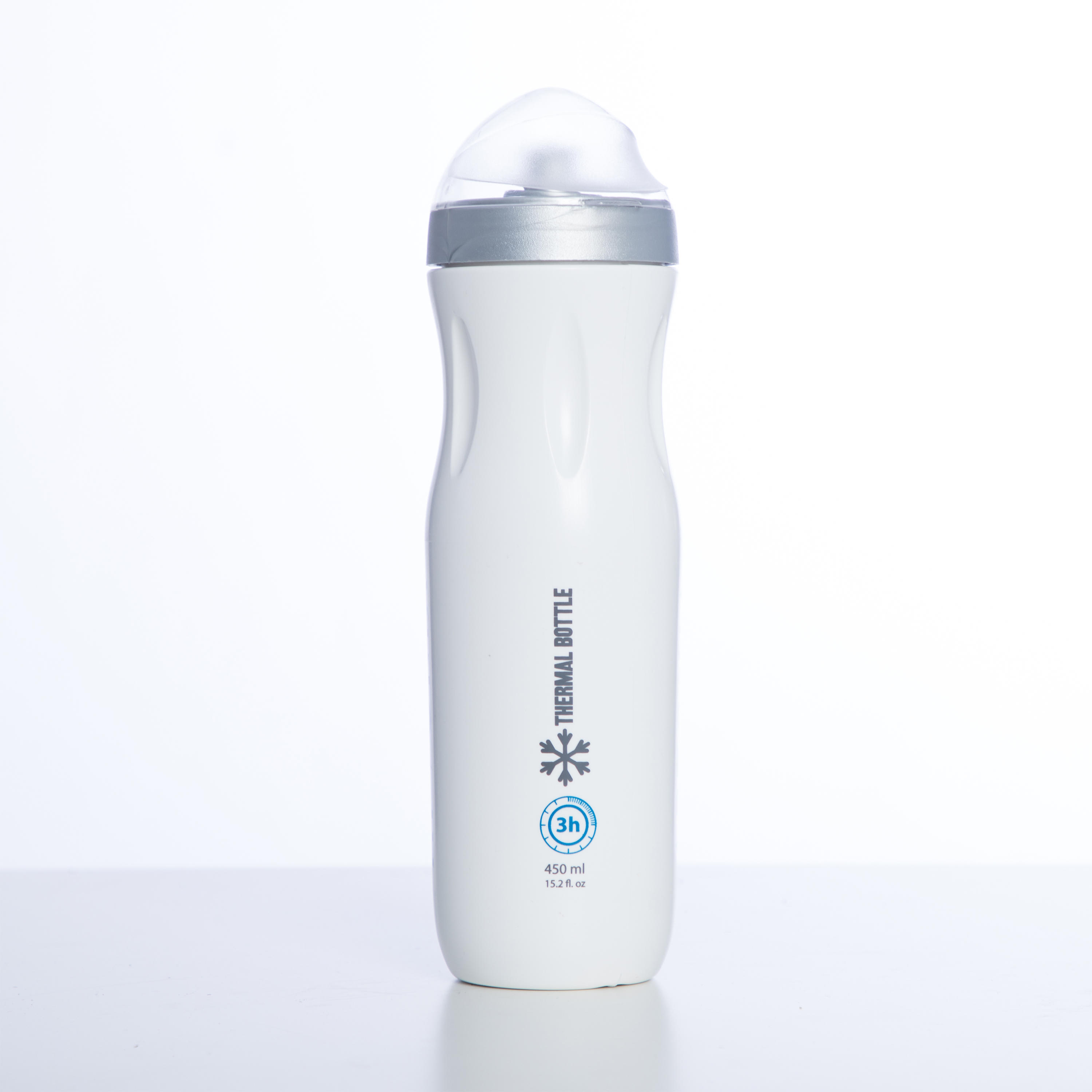 DECATHLON Športová izotermická fľaša 450 ml – biela 235@UNI-DECATHLON