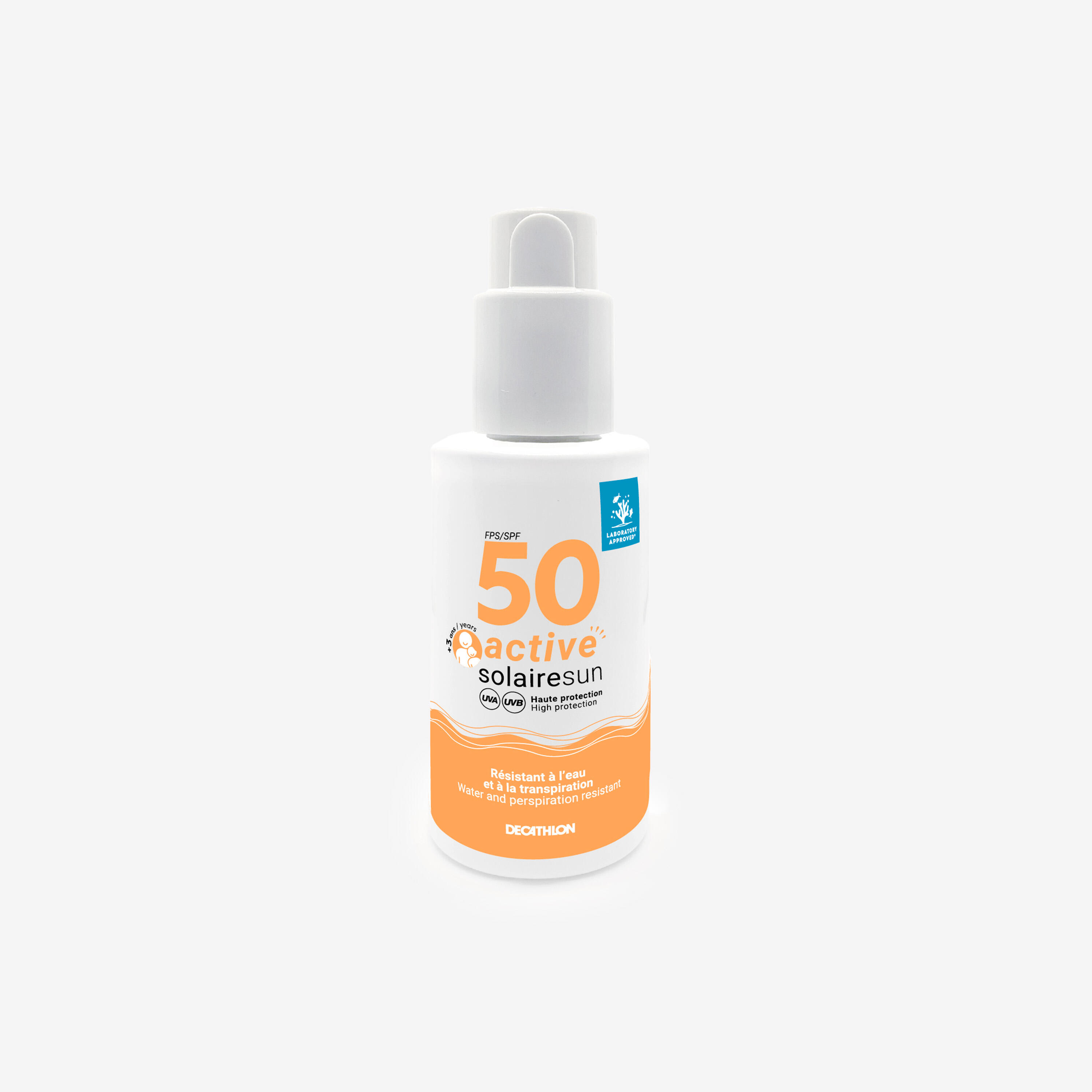 DECATHLON Sprej na opaľovanie active IP50 150 ml-DECATHLON