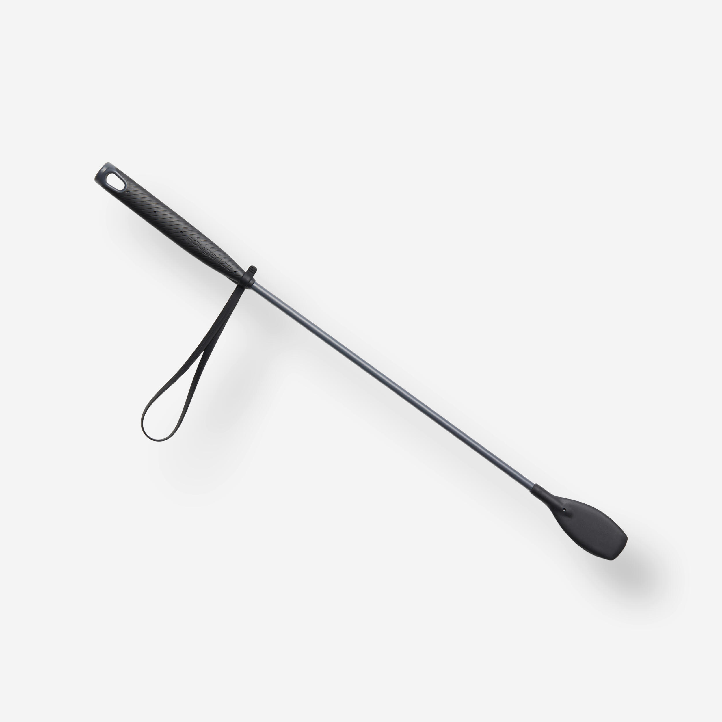 FOUGANZA Jazdecký bičík 140 Uni 58 cm čierno-sivý čierna-FOUGANZA