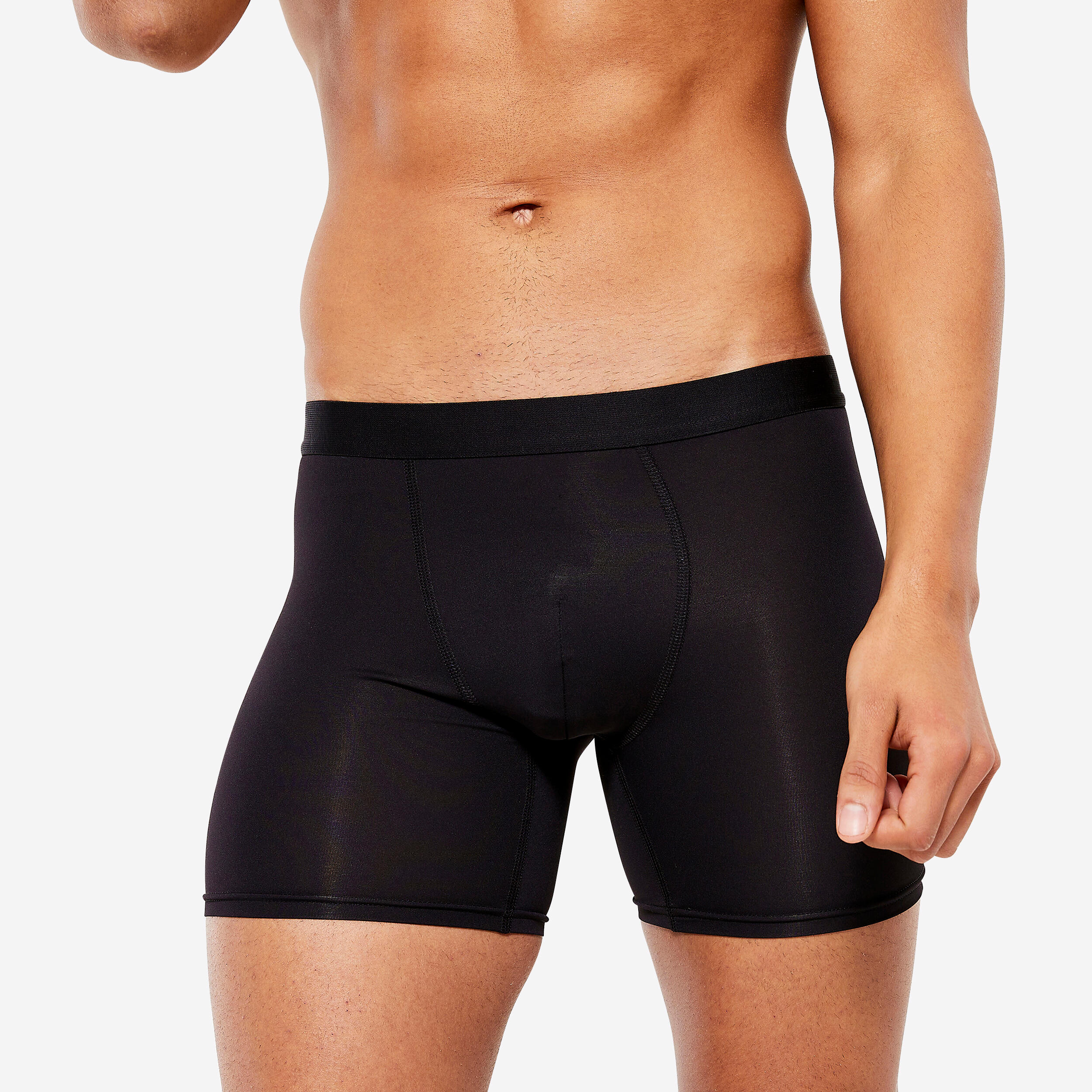 KALENJI BOXER DE RUNNING HOMME RESPIRANT čierna 200@S-KALENJI