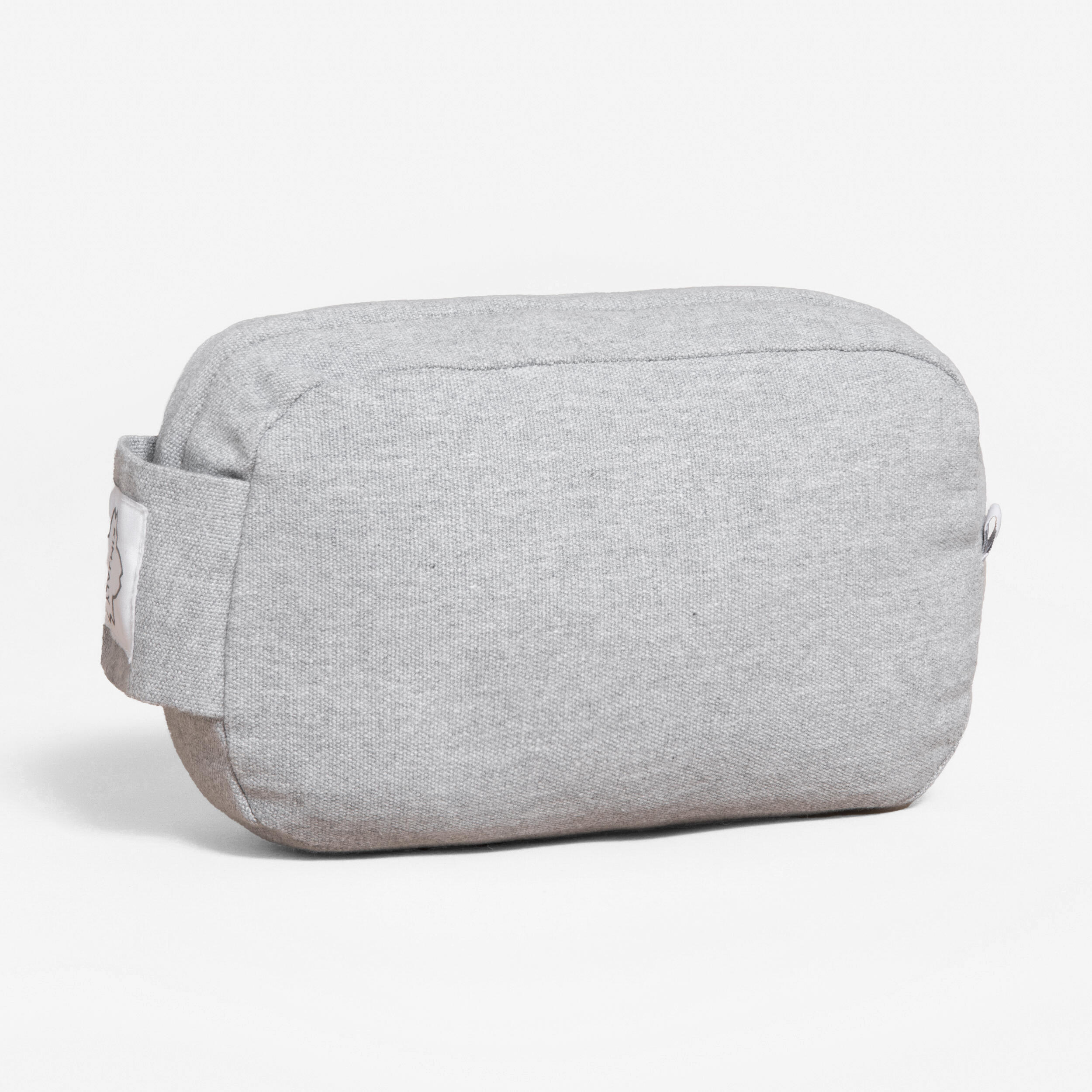 KIMJALY OBDĹŽNIKOVÝ VANKÚŠ YOGA YOGA ŠEDÝ 23CM X 14CM X 7