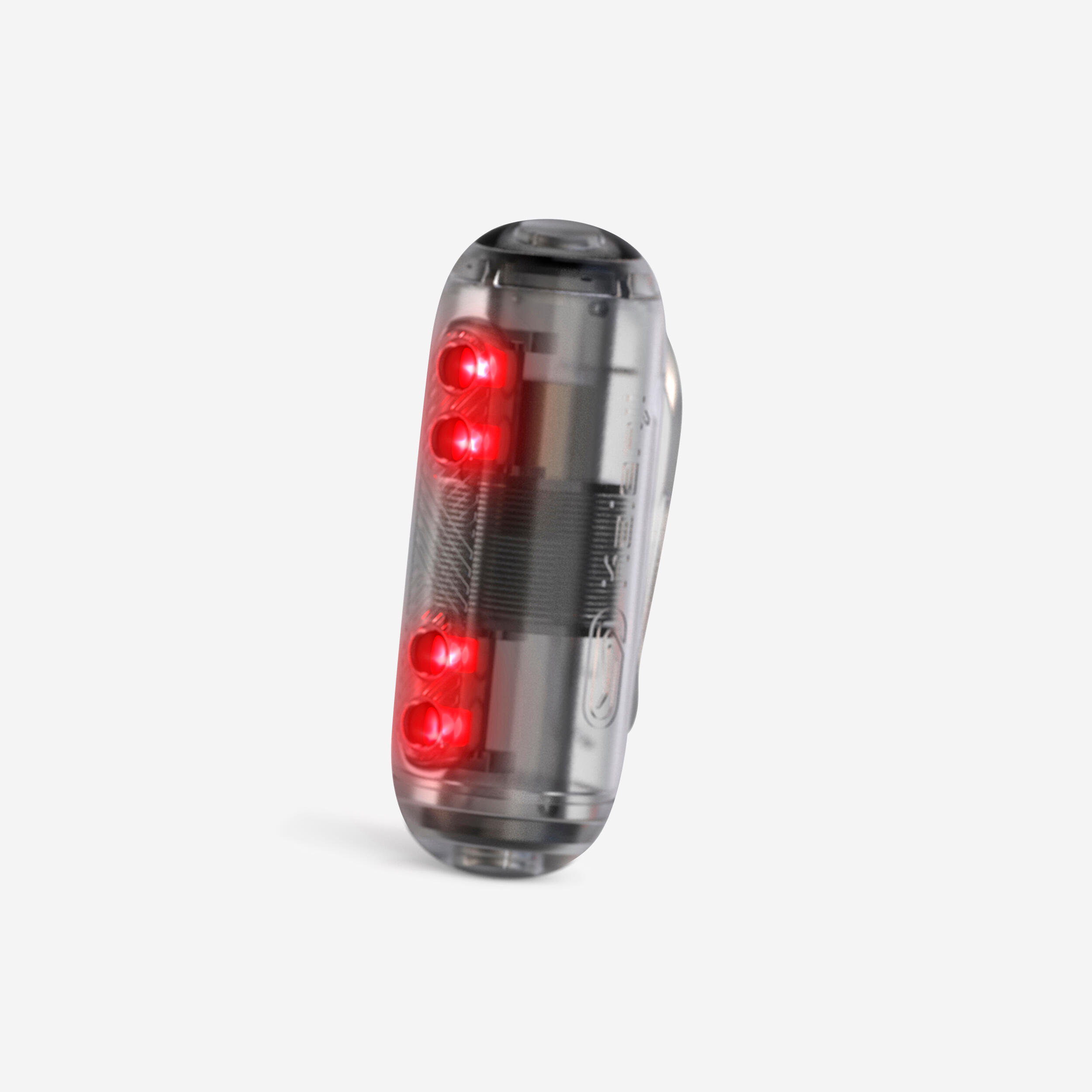 KIPRUN Blikajúce svetlo Motion Light na beh bez batérie čierna-KIPRUN