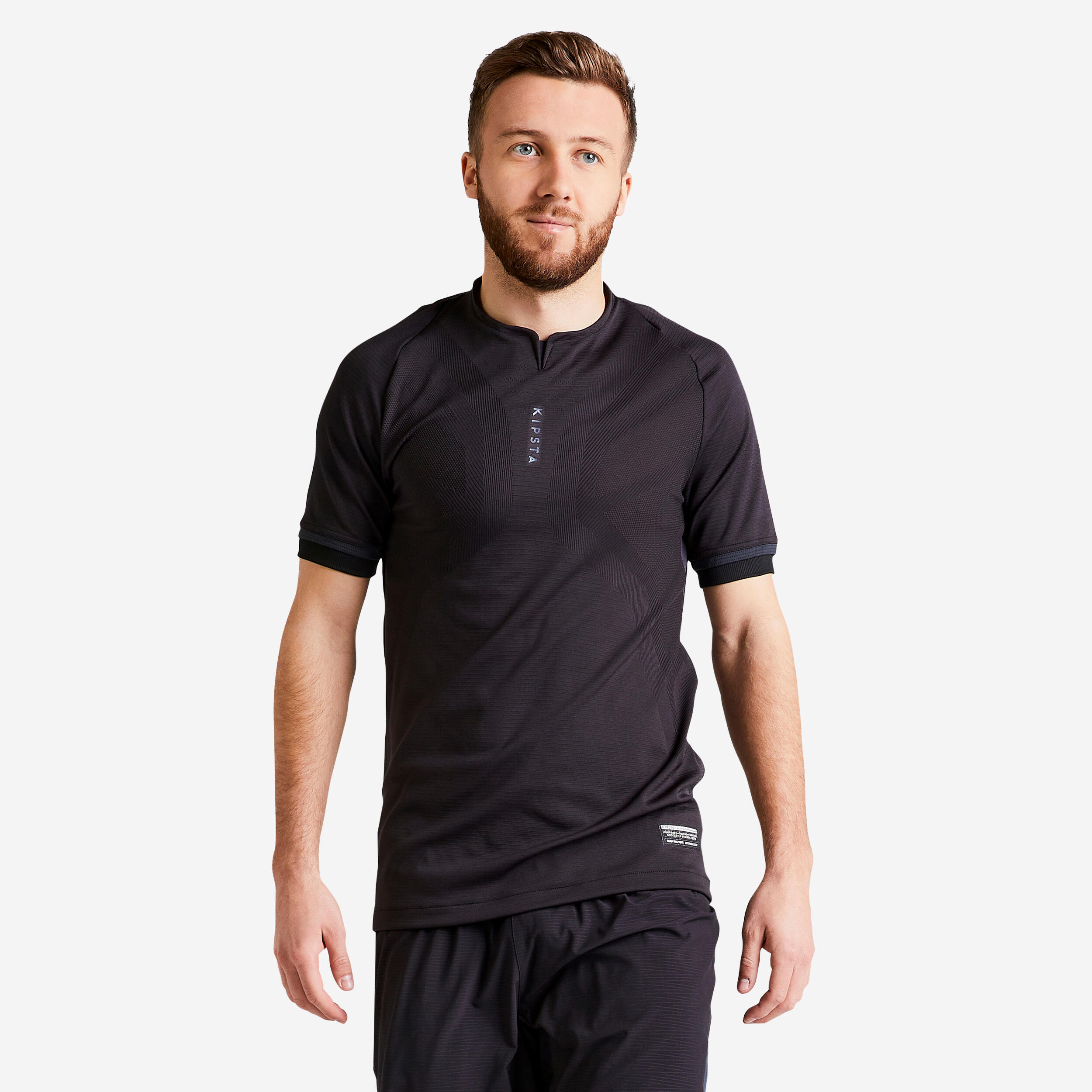 KIPSTA Futbalový dres CLR čierny 200@S-KIPSTA