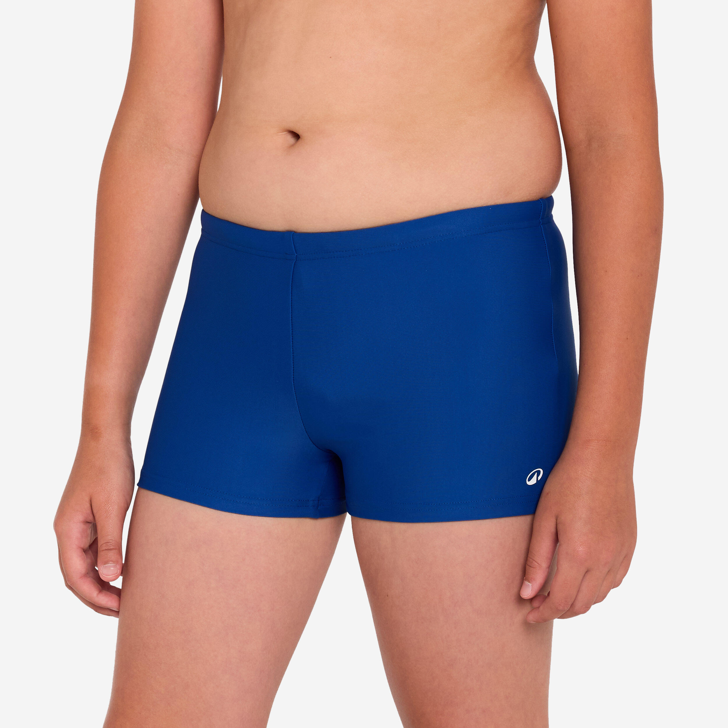 NABAIJI Chlapčenské boxerkové plavky 100 Basic modré 280@14-15 r 161-172 cm-NABAIJI