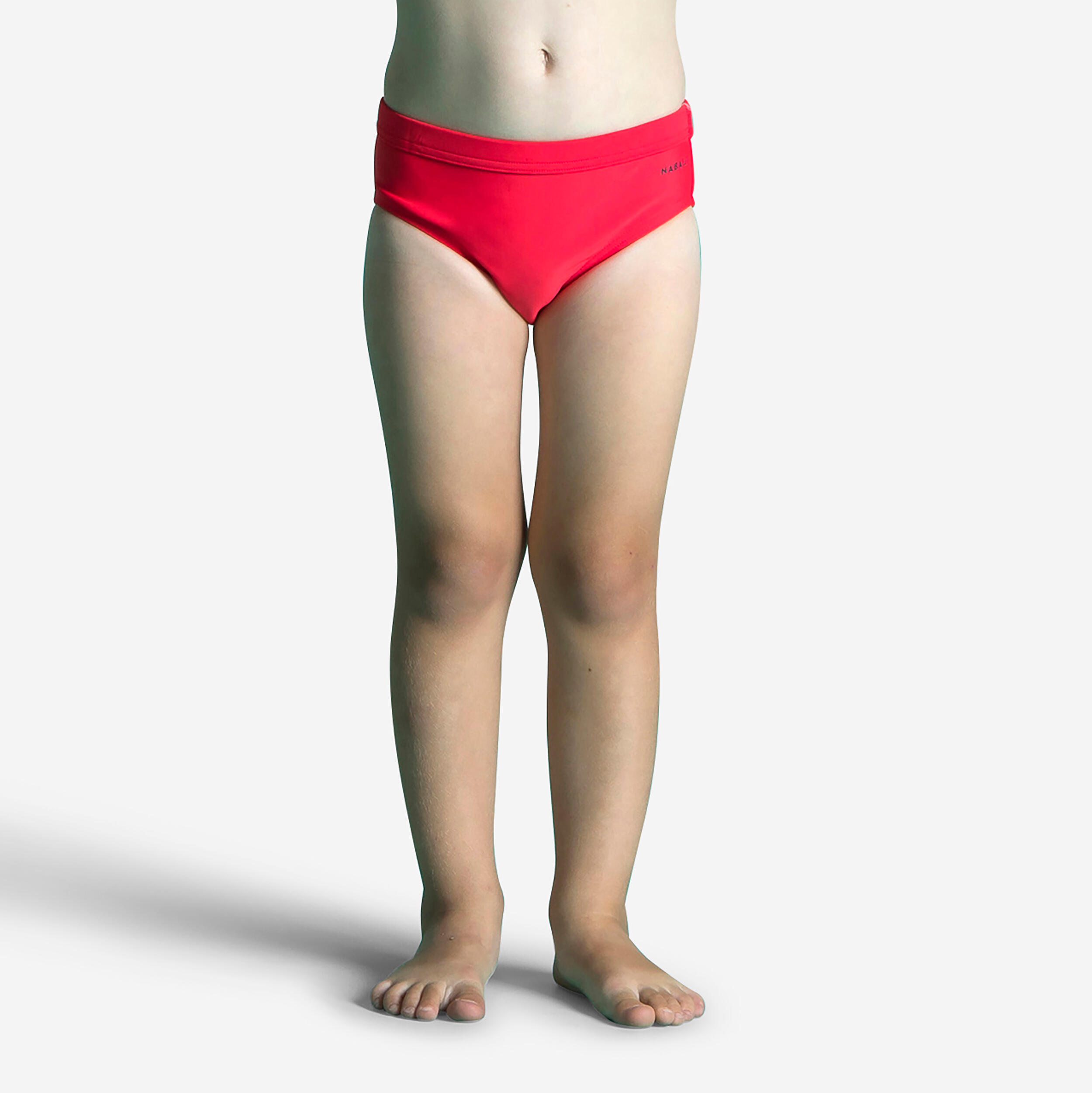 NABAIJI DETSKÉ SLIPOVÉ PLAVKY červené 280@18 m 76-81 cm-NABAIJI