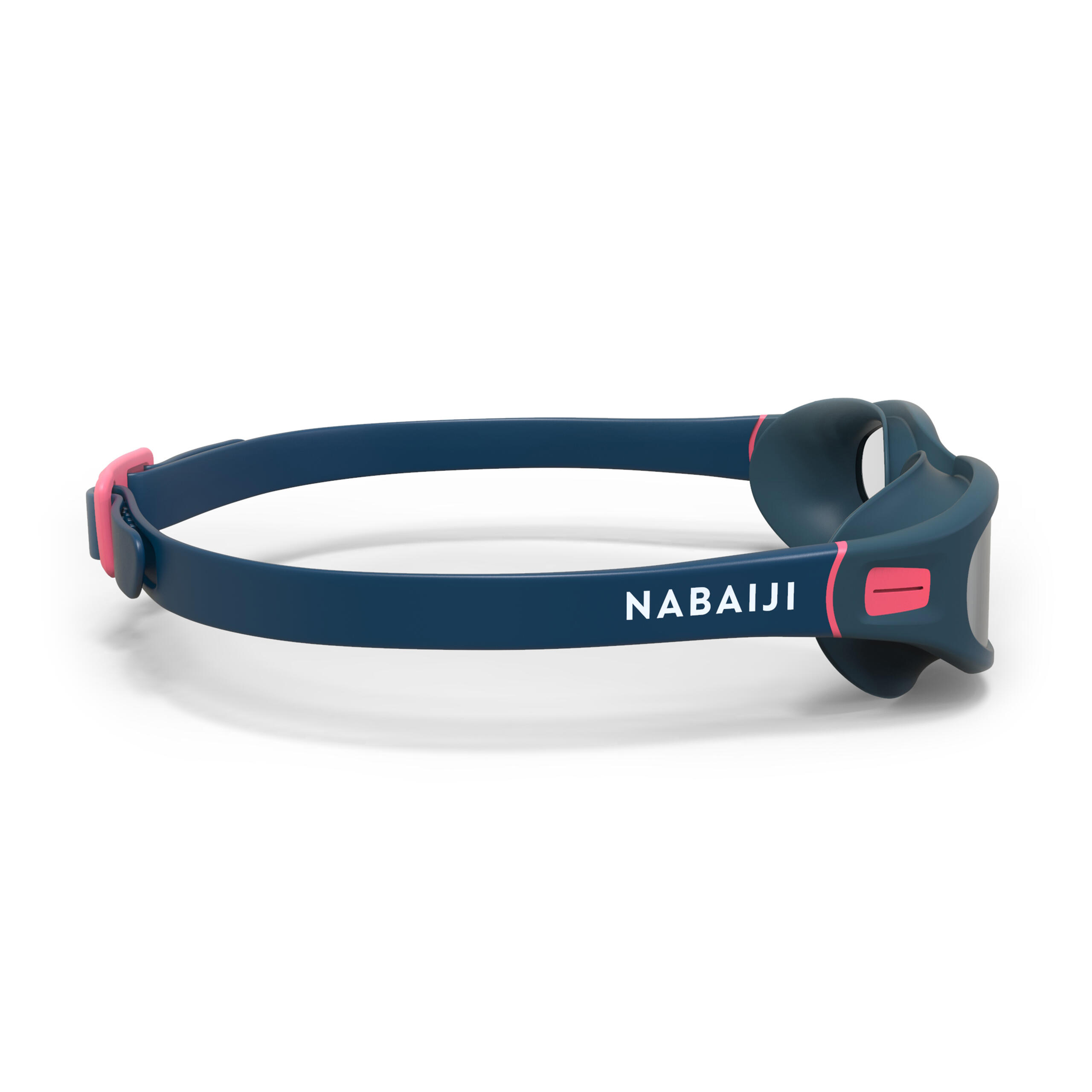NABAIJI Plavecké okuliare Soft číre sklá najväčšia veľkosť modro-ružové modrá 200@L-NABAIJI