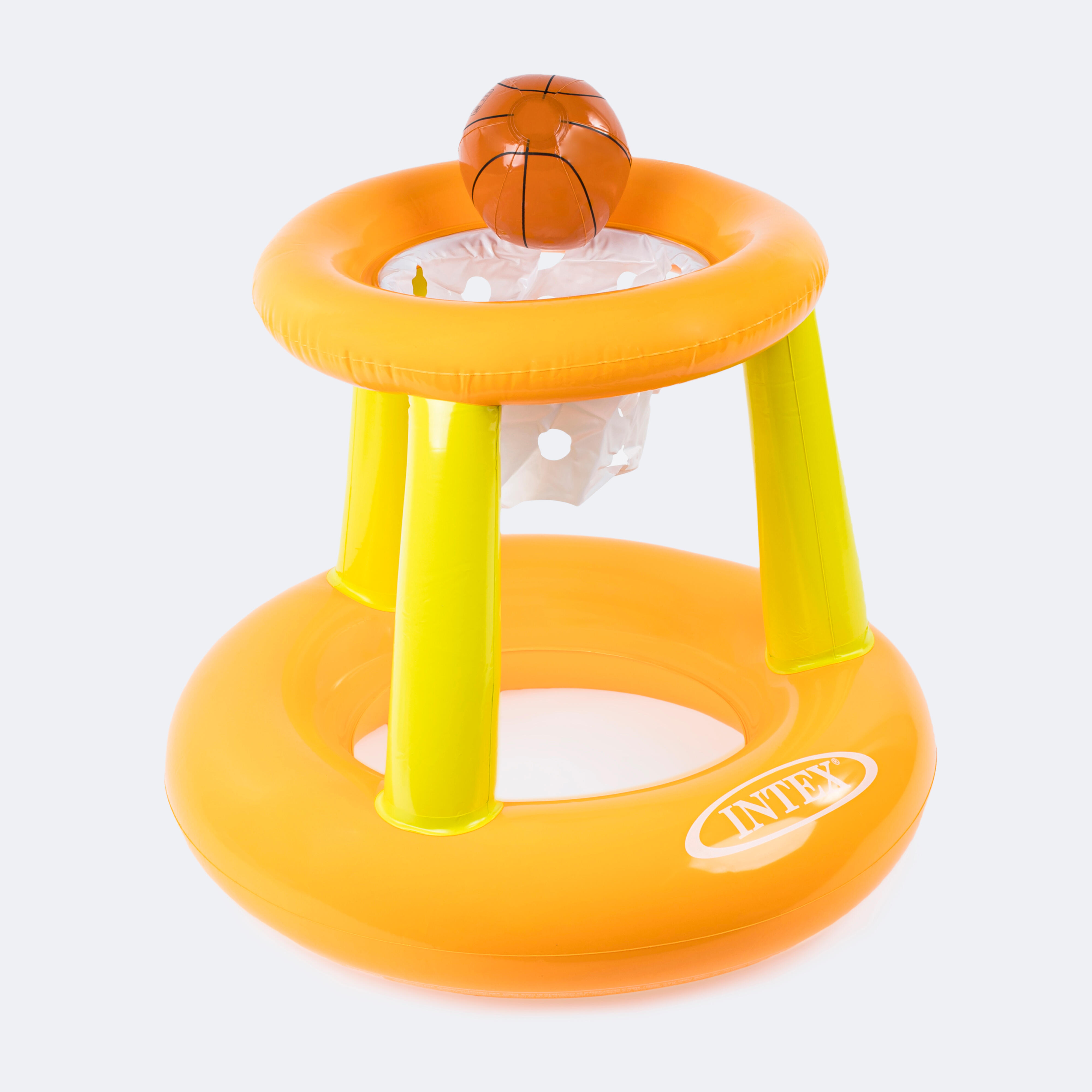 Nafukovací plávajúci basketbalový kôš INTEX oranžová-INTEX