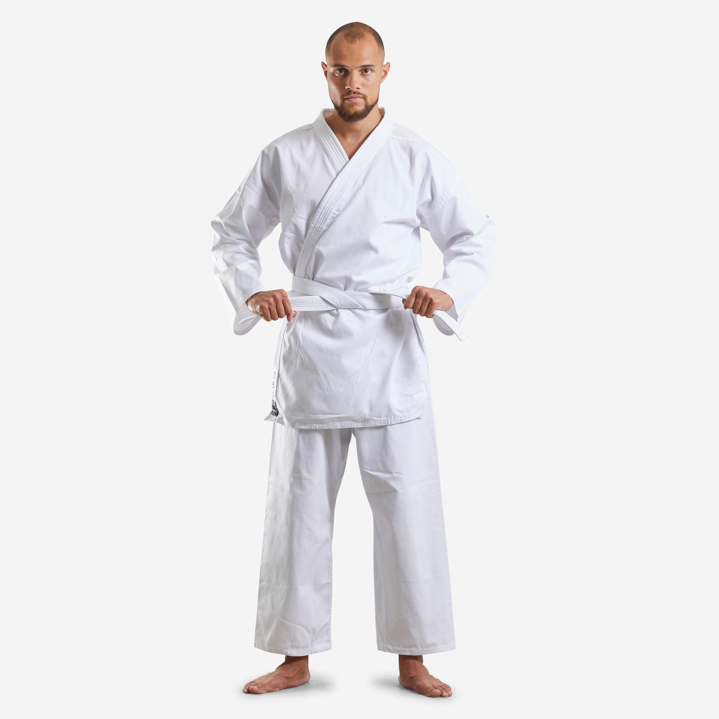 OUTSHOCK Kimono na karate 100 biela 296@200 cm-OUTSHOCK