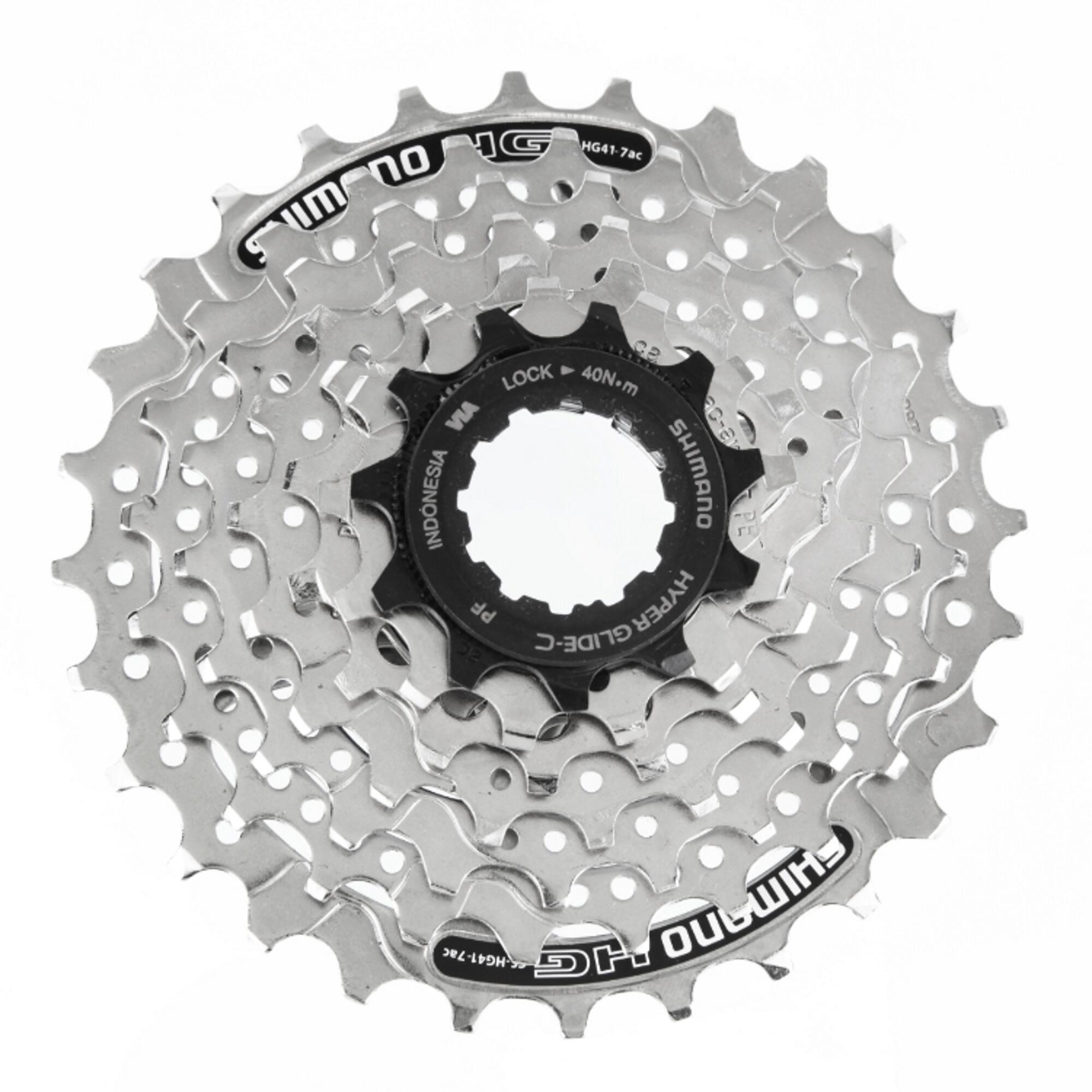 OXYLANE Kazeta Shimano Altus 7 rýchlostí 11-28 CS-HG41-7 šedá-OXYLANE