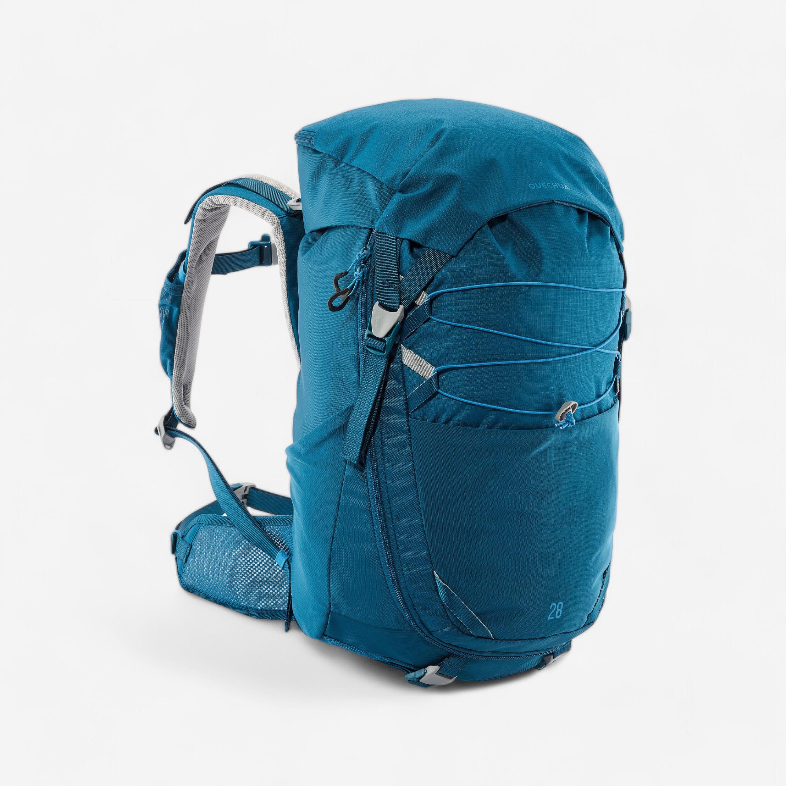 QUECHUA Detský turistický batoh MH500 28 l modrá-QUECHUA
