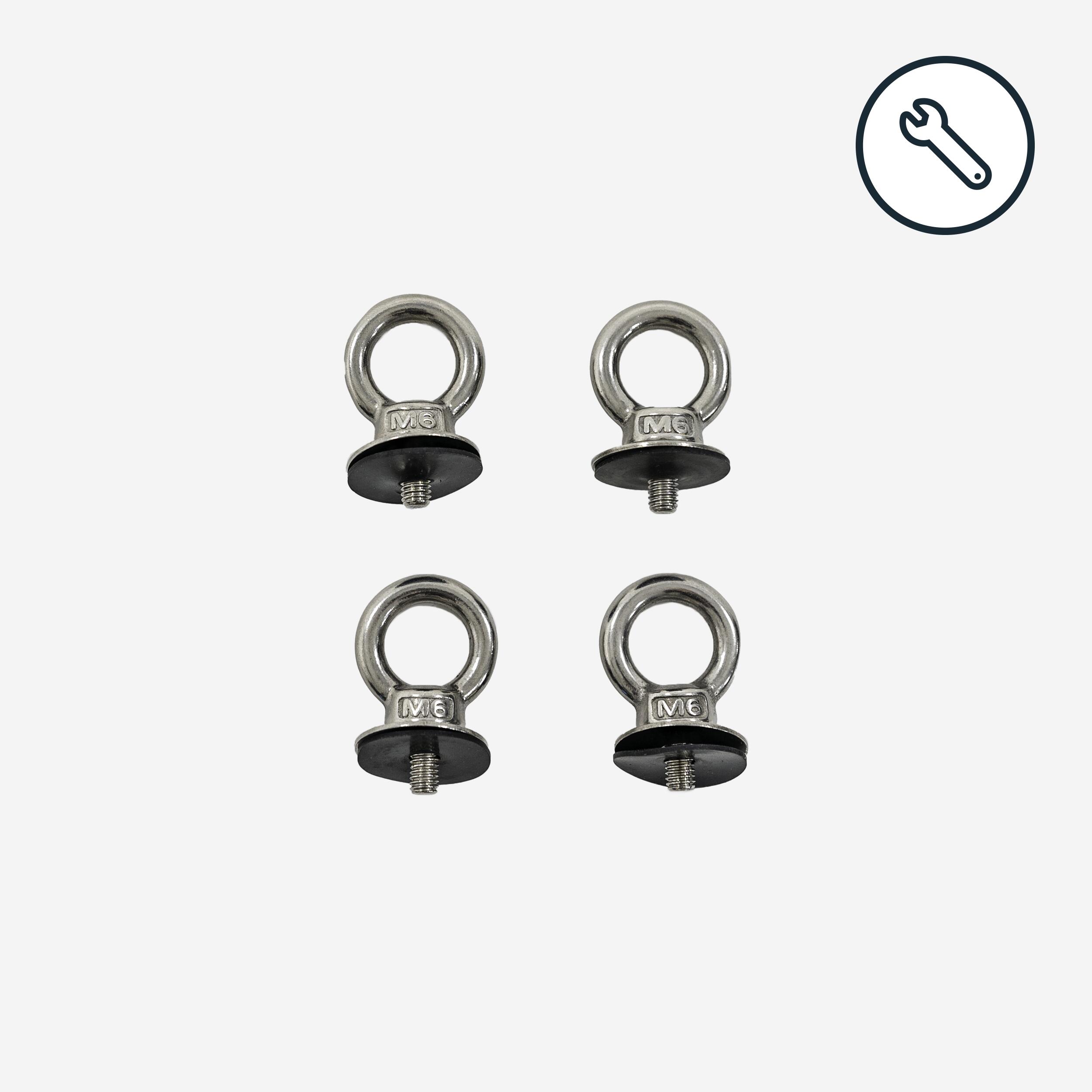 QUECHUA Očká 6 mm 4 ks - náhradný diel pre stan na van 500 Condensless pre 2 osoby-QUECHUA