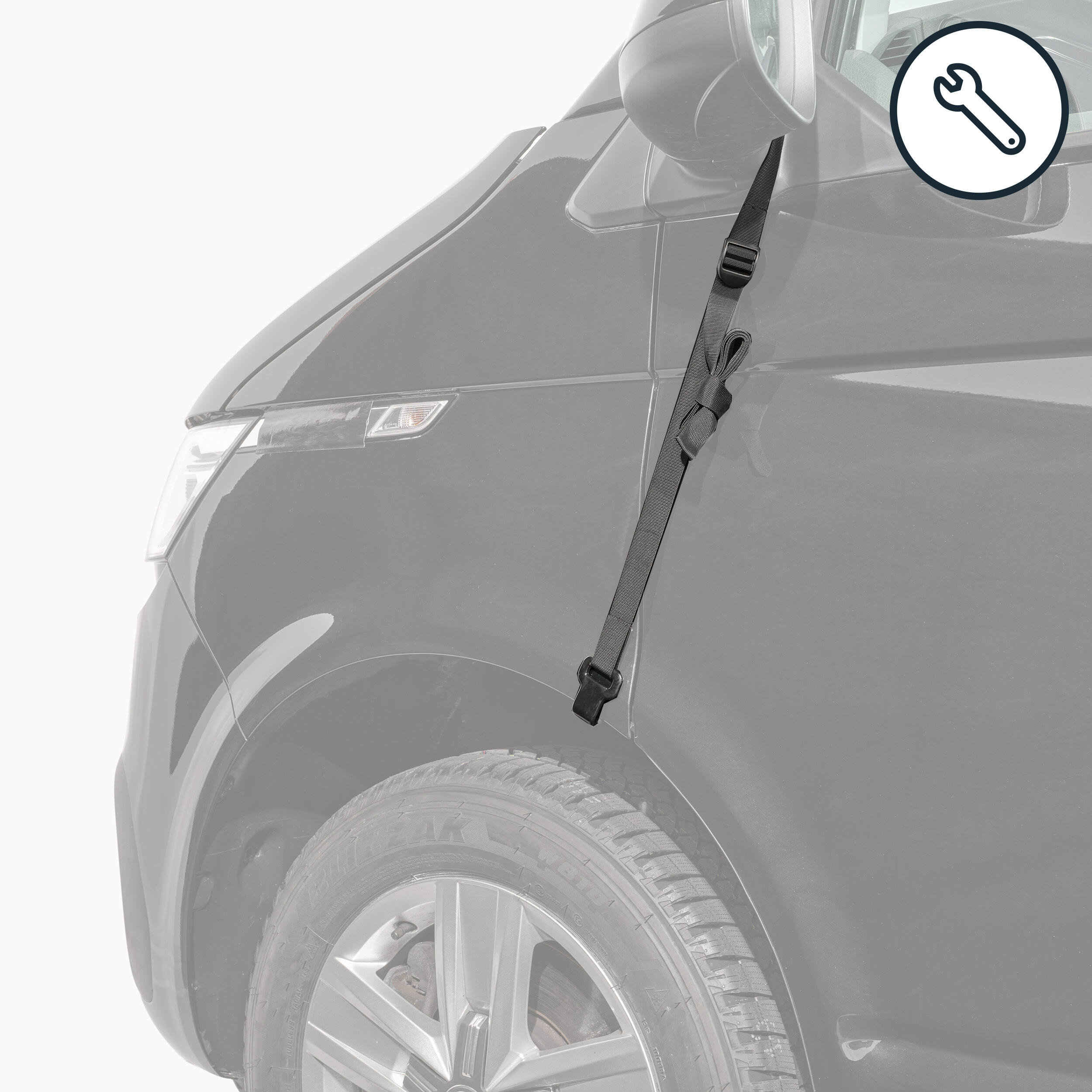 QUECHUA Pripojovacie popruhy – náhradný diel predsiene Van Connect Airsecond Fresh-QUECHUA