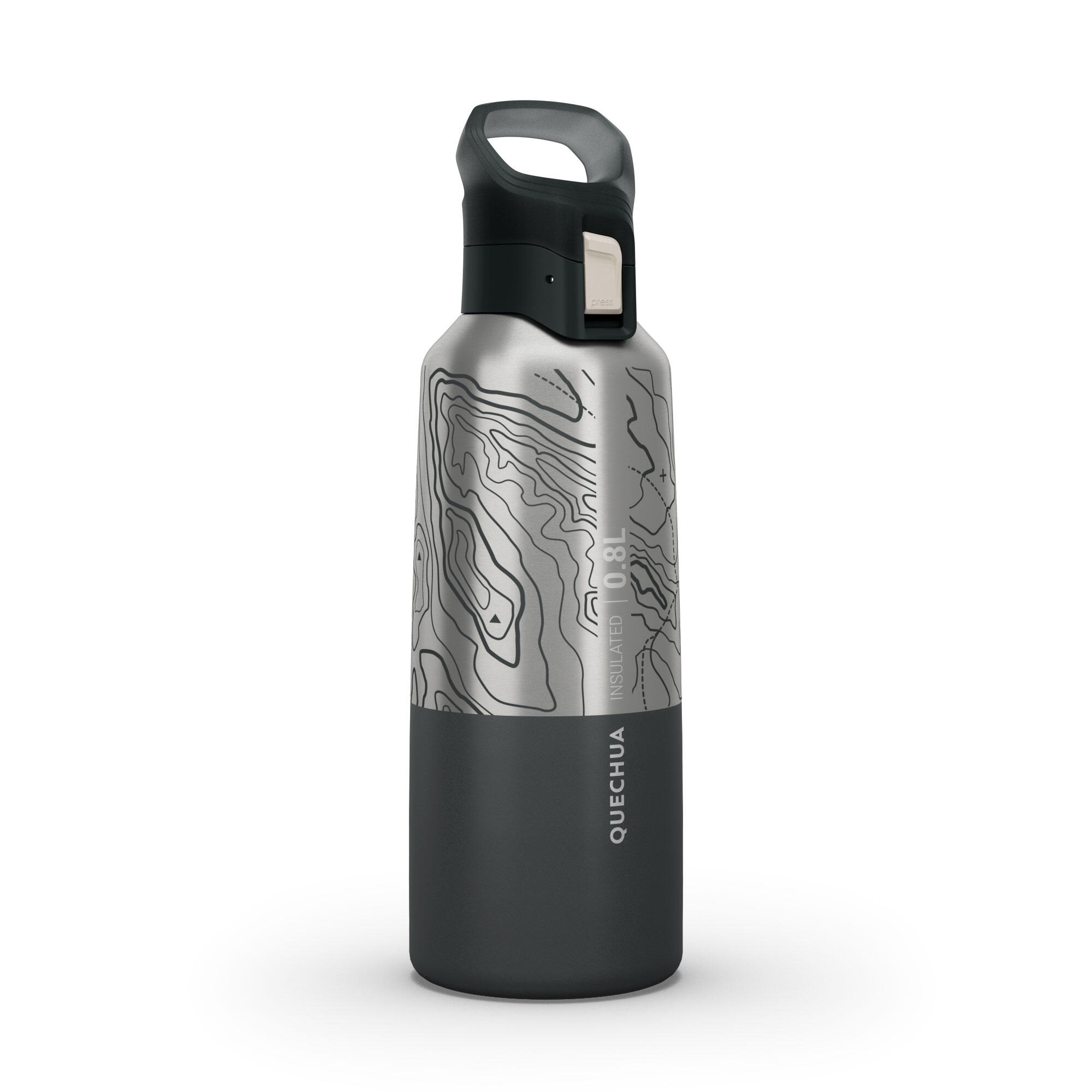 QUECHUA Turistická termoska MH500 z nehrdzavejúcej ocele 0