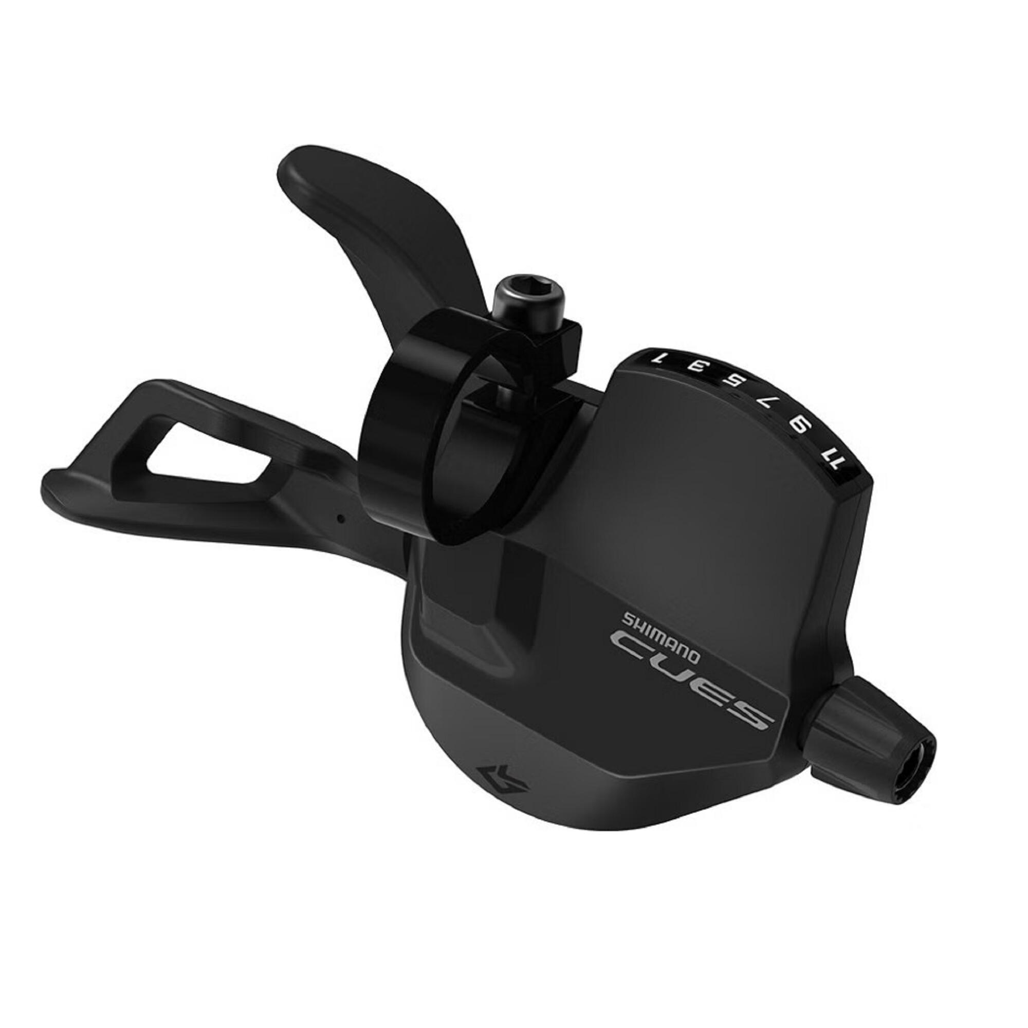 ROCKRIDER Páčka zadného prehadzovača Shimano CUES 11 rýchlostí SL-U6000-11R čierna-ROCKRIDER