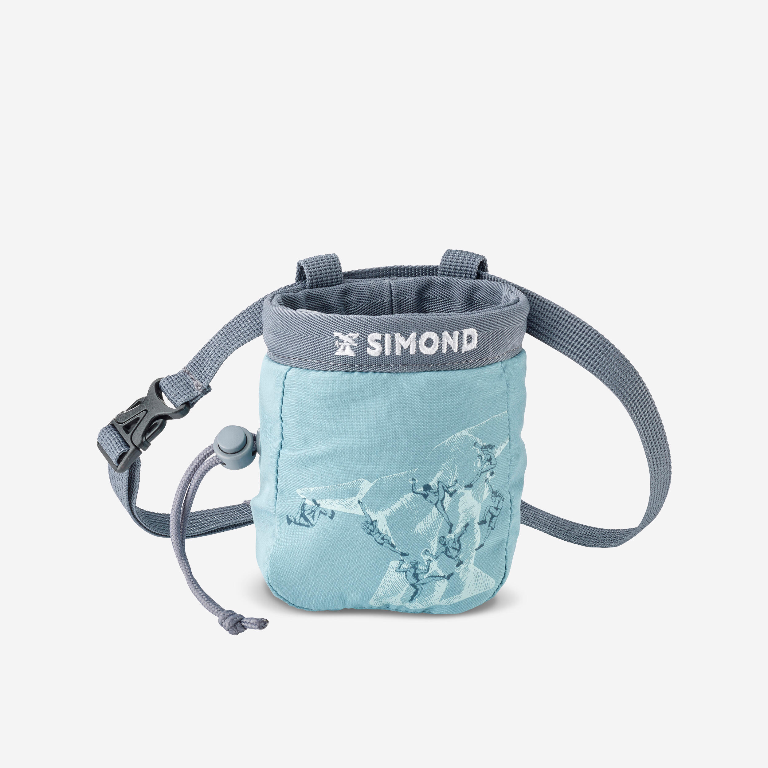 SIMOND Vrecko na magnézium Klimb na lezenie pre deti modro-sivé modrá-SIMOND