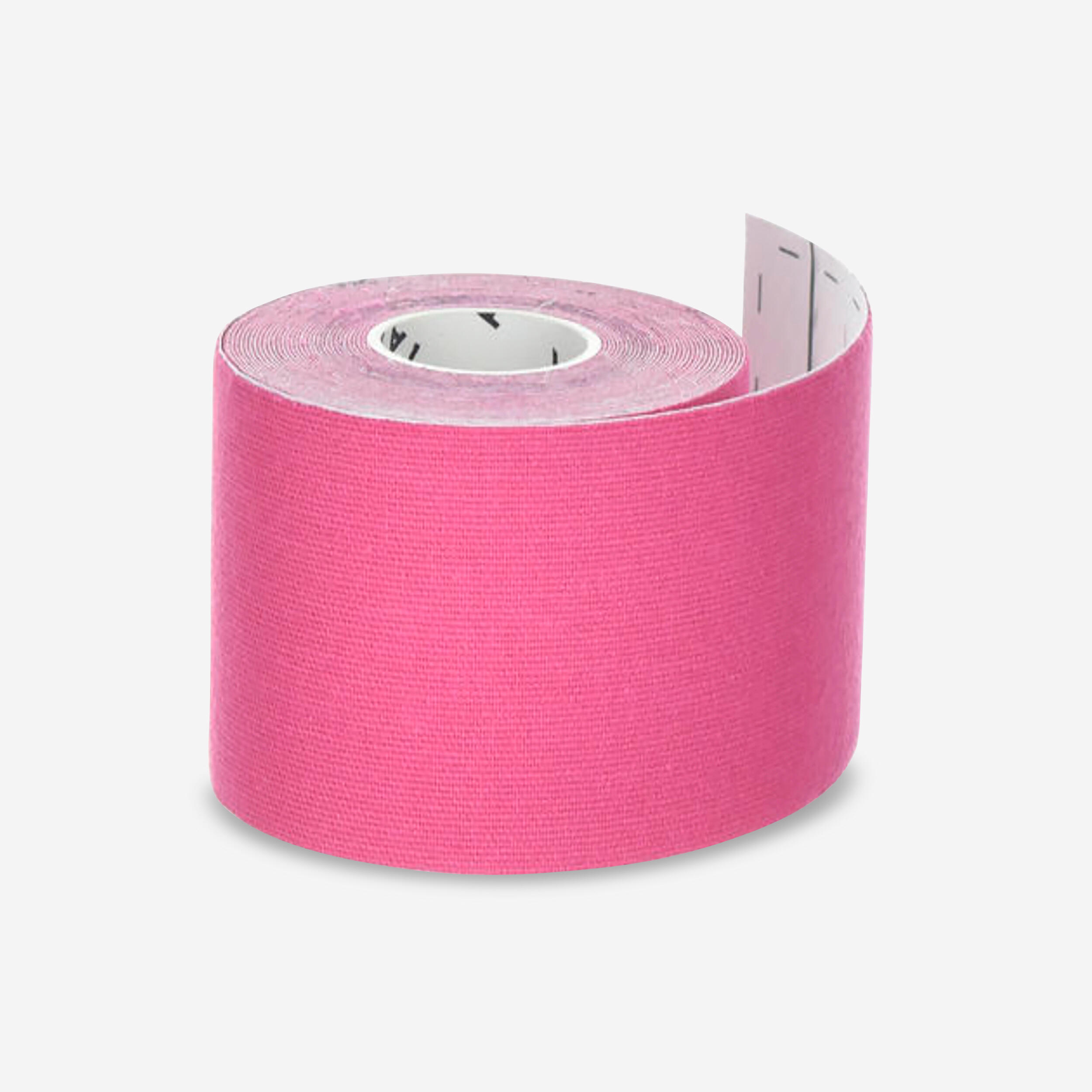 TARMAK Tejpovacia páska na kinesiotaping 5 cm × 5 m ružová ružová-TARMAK