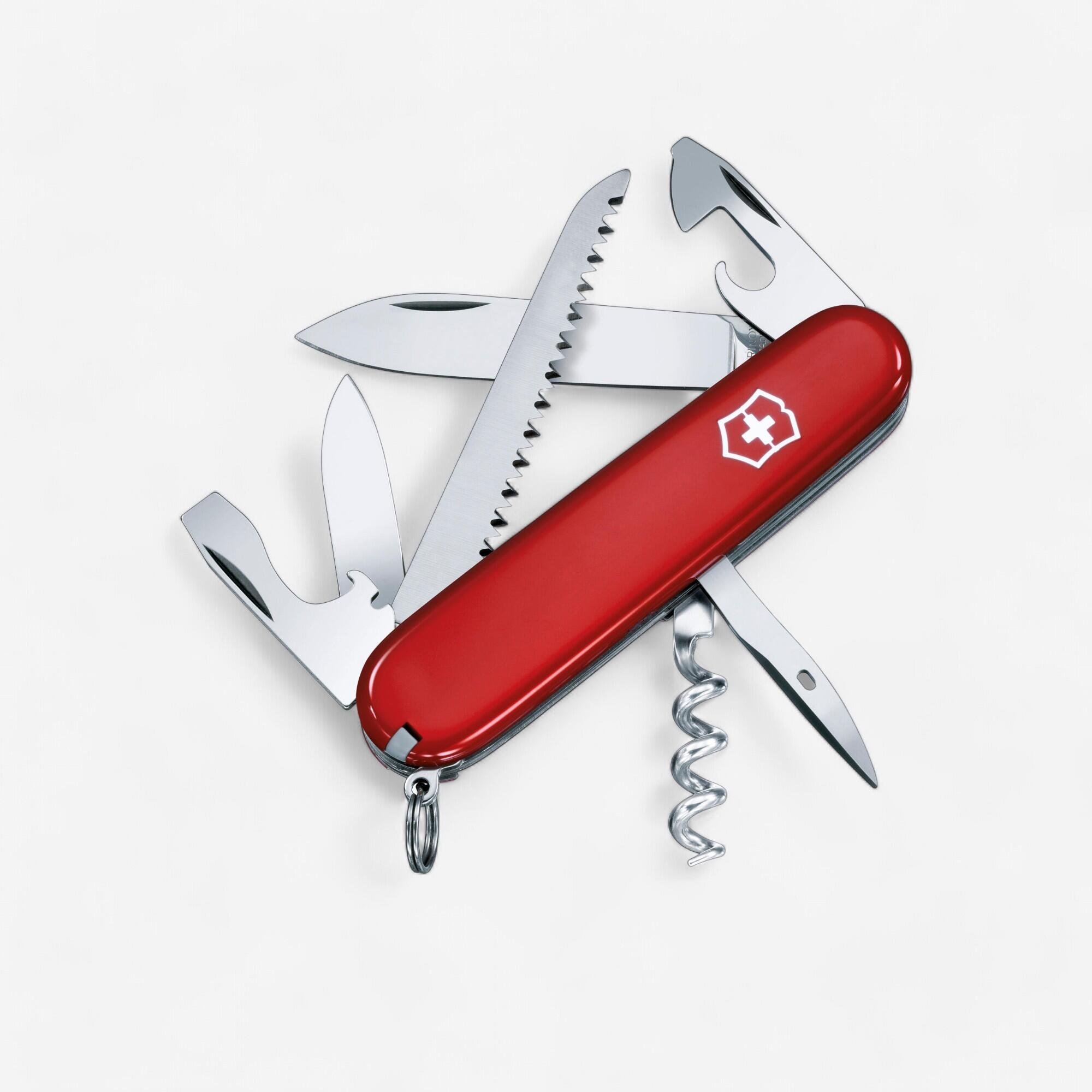VICTORINOX Turistický švajčiarsky nôž Camper s 13 funkciami-VICTORINOX