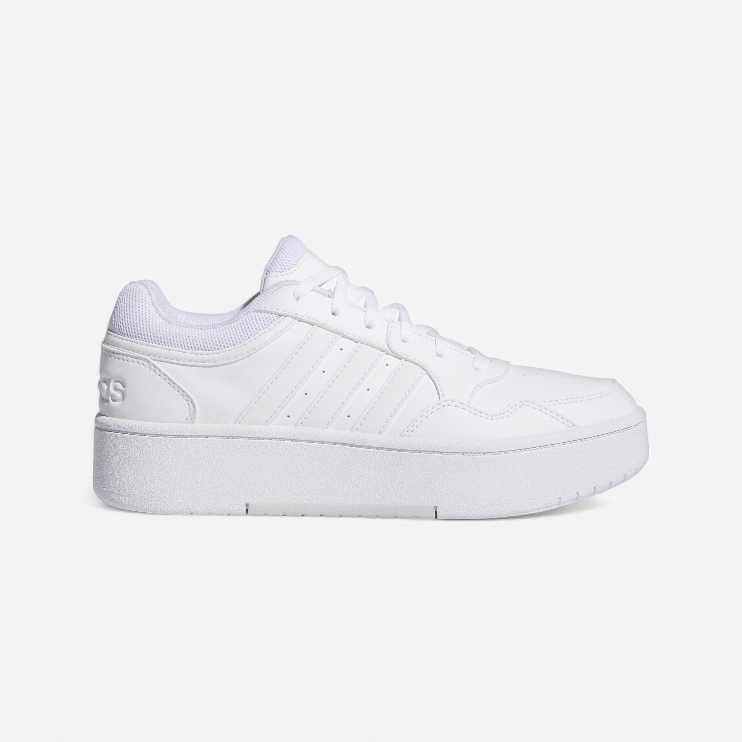ADIDAS Dámske tenisky na chôdzu po meste Hoops biele 1042@42-ADIDAS