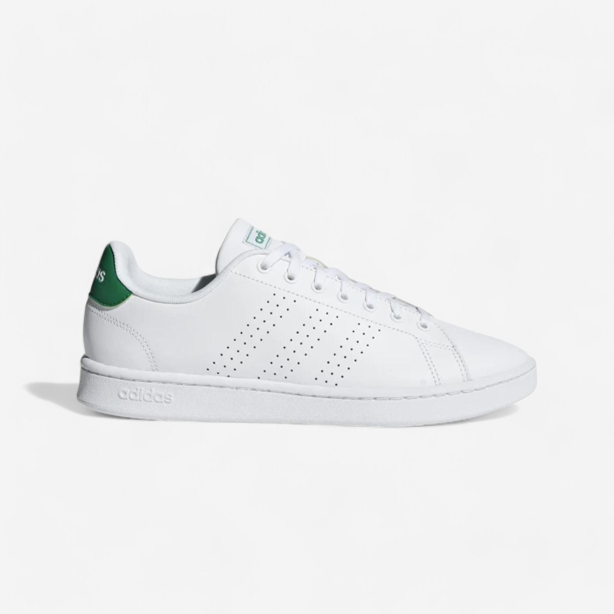 ADIDAS Detská tenisová obuv Neo Advantage Clean bielo-zelená biela 274@37-ADIDAS
