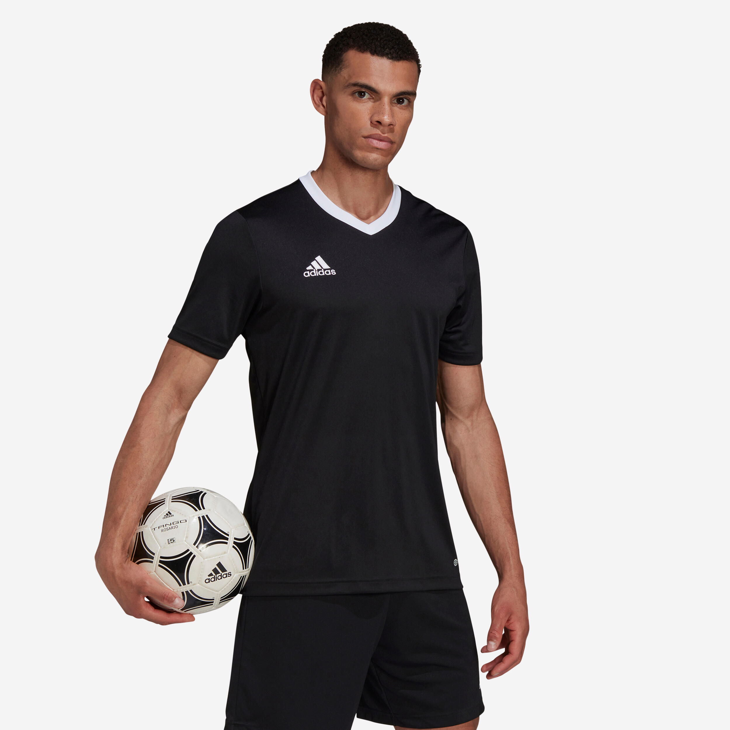 ADIDAS Futbalový dres pre dospelých Entrada 22 čierny 349@M-ADIDAS