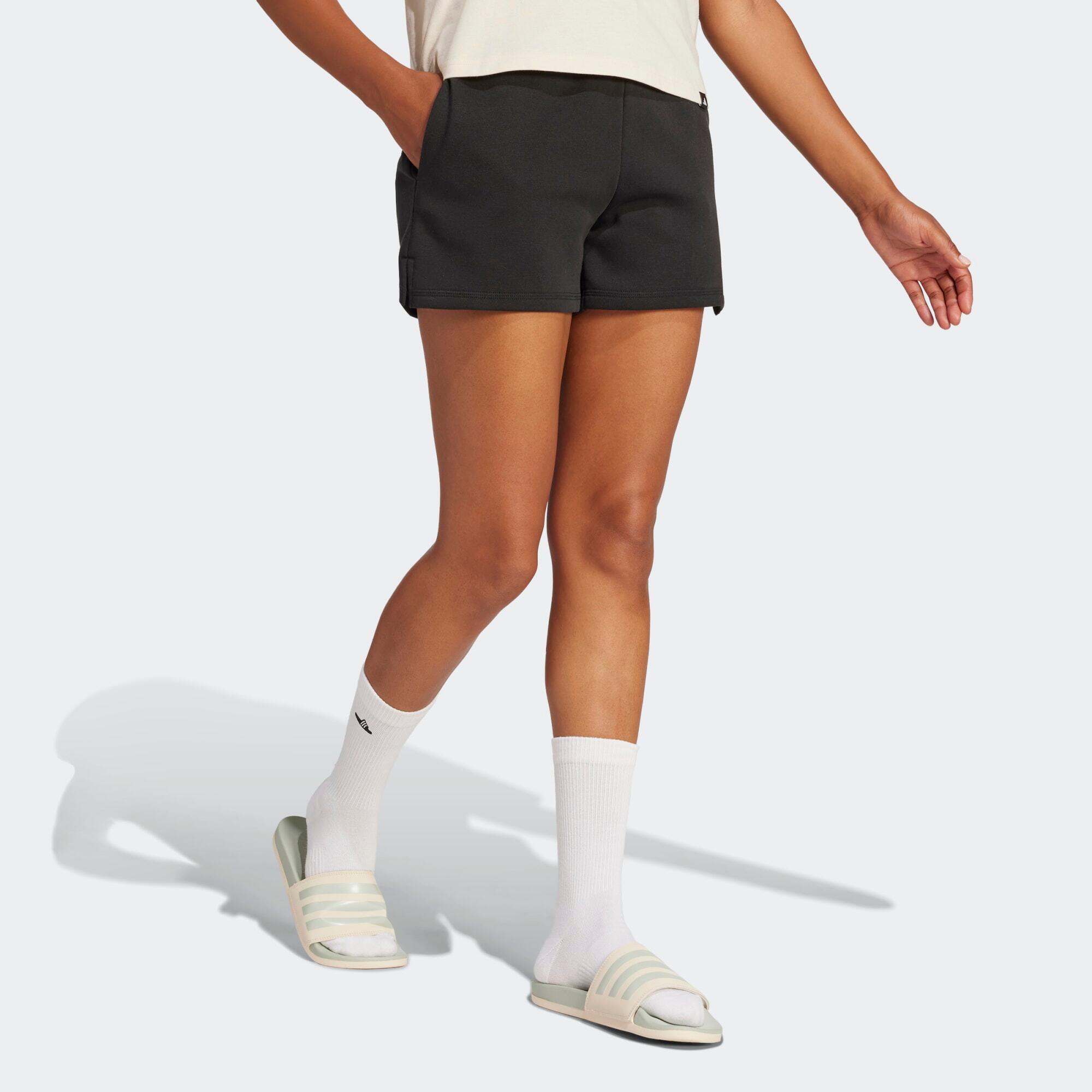 ADIDAS dámske fitness šortky čierne 343@S-ADIDAS