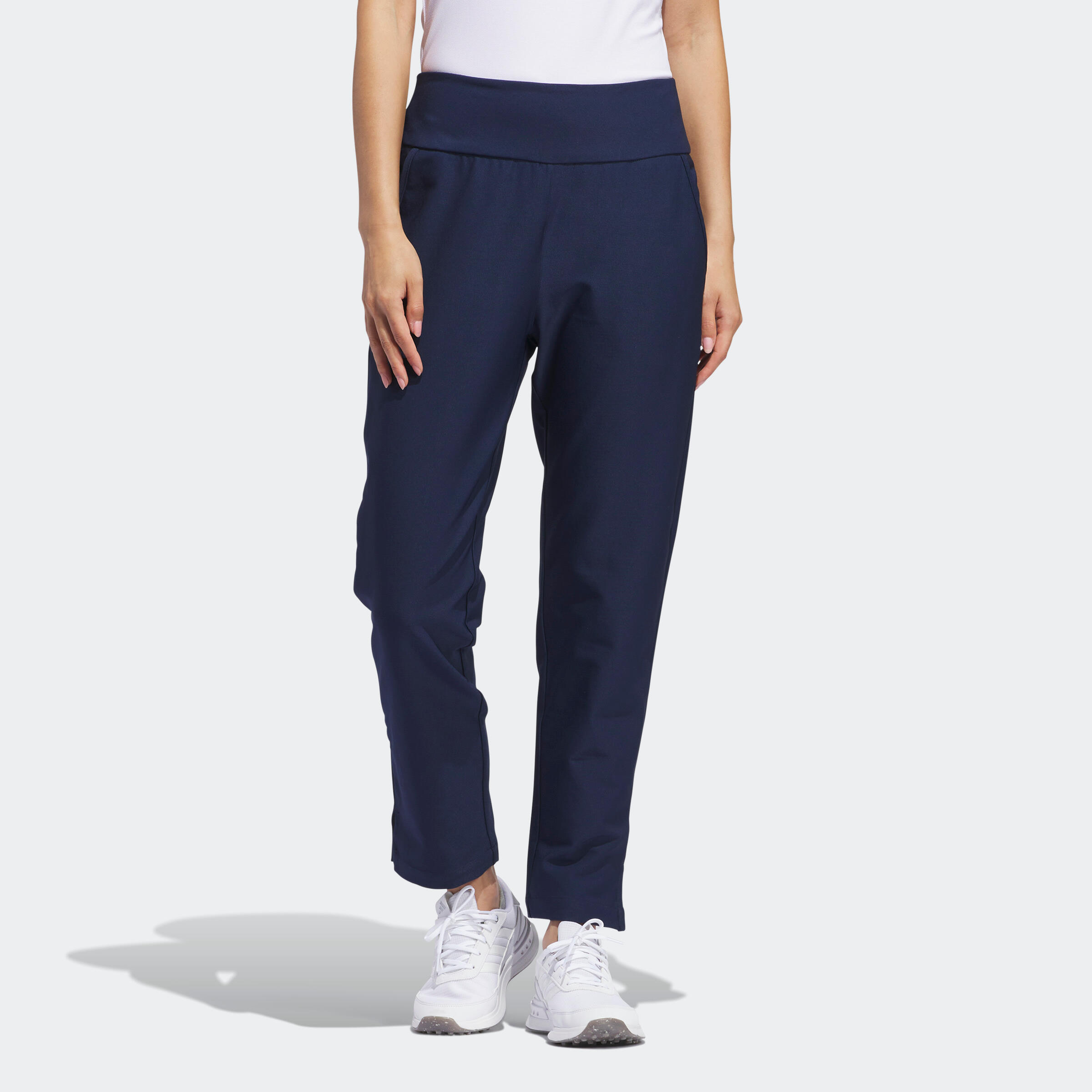 ADIDAS dámske golfové nohavice tmavomodré 343@XS-ADIDAS