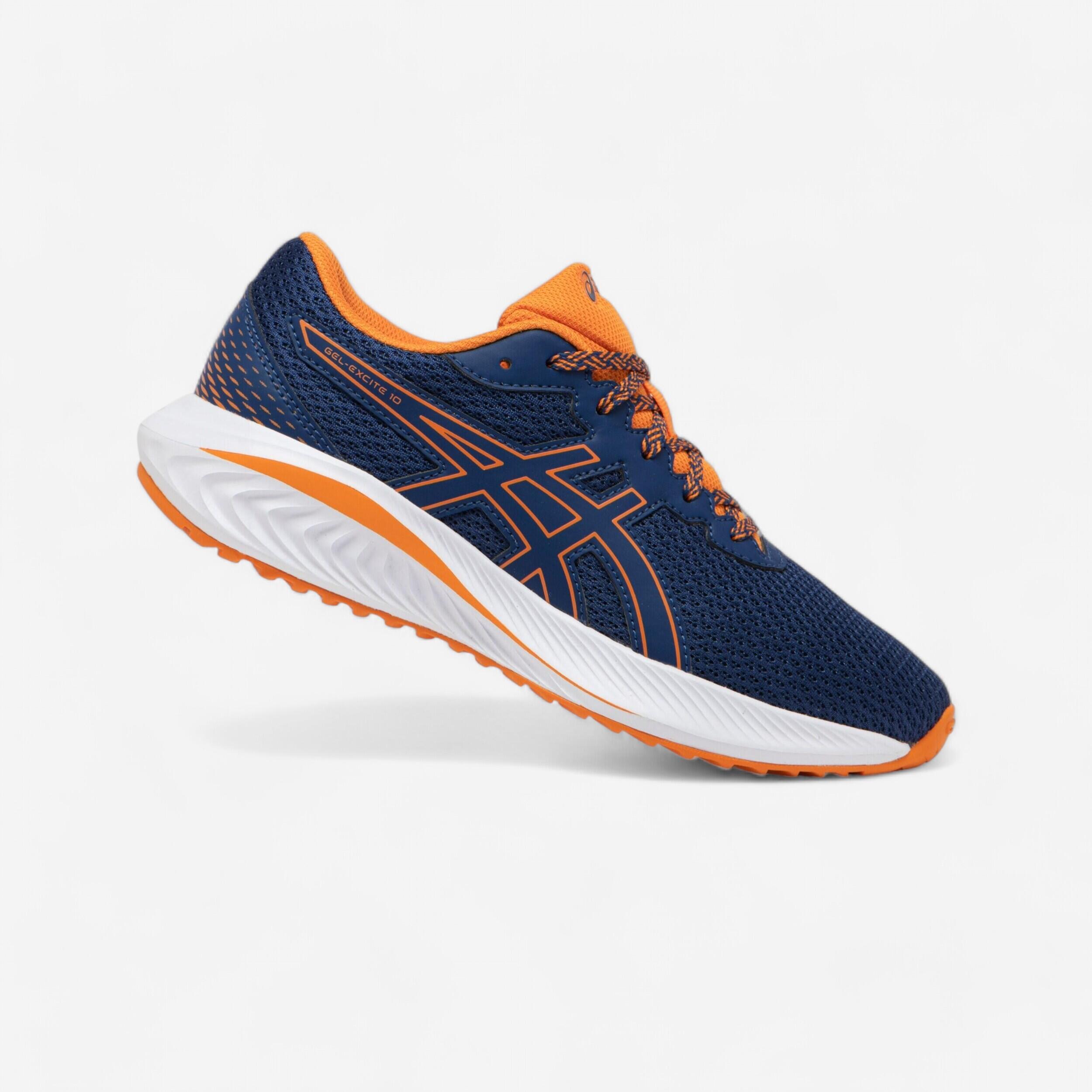 ASICS Chlapčenská bežecká obuv Gel Excite 10 modro-oranžová 274@39-ASICS