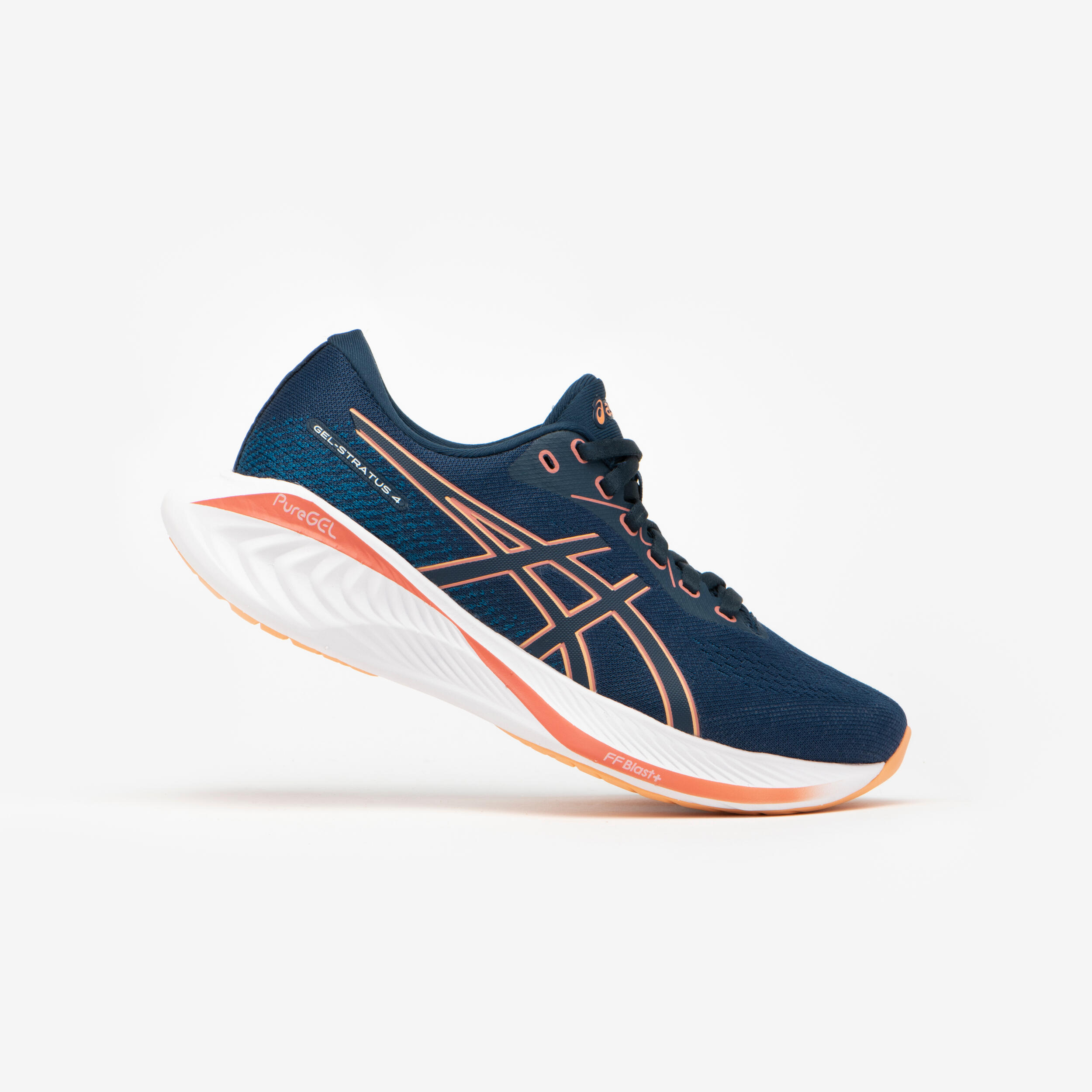 ASICS Dámska bežecká obuv Gel Stratus Knit 4 modro-ružová modrá 1084@42-ASICS