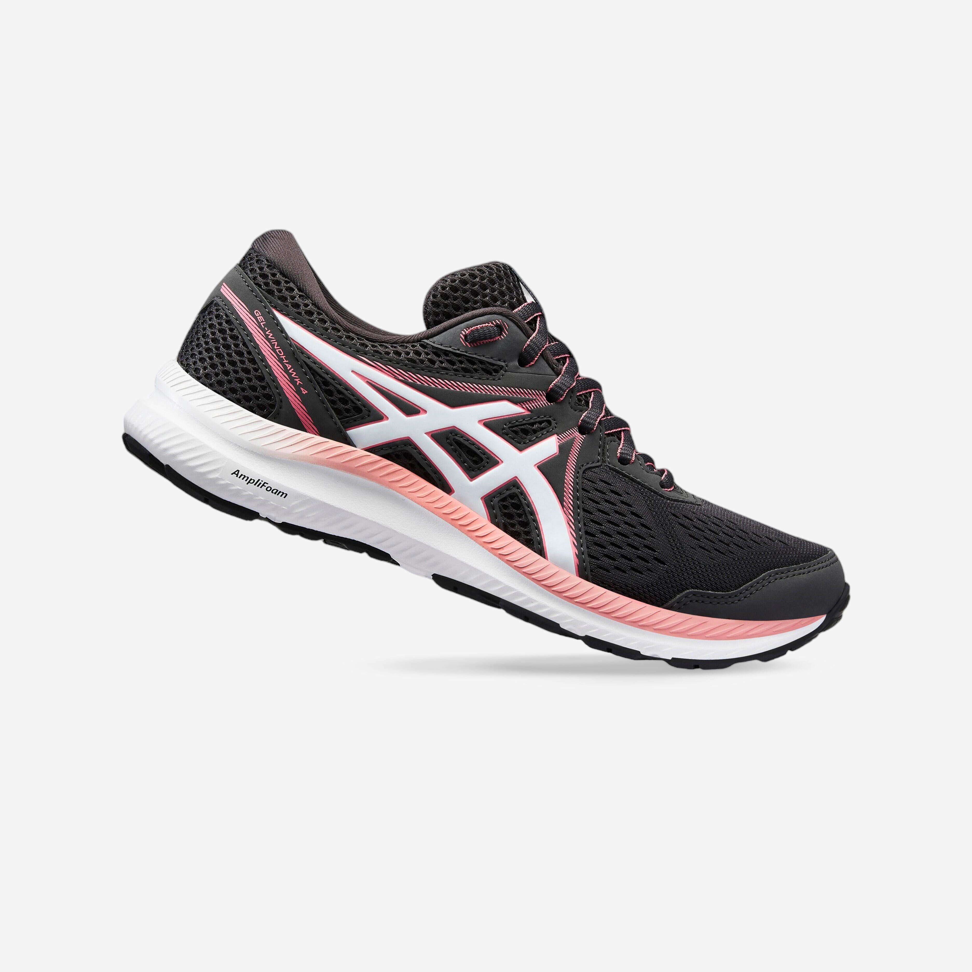ASICS Dámska bežecká obuv Gel Windhawk sivo-ružová 1084@37-ASICS