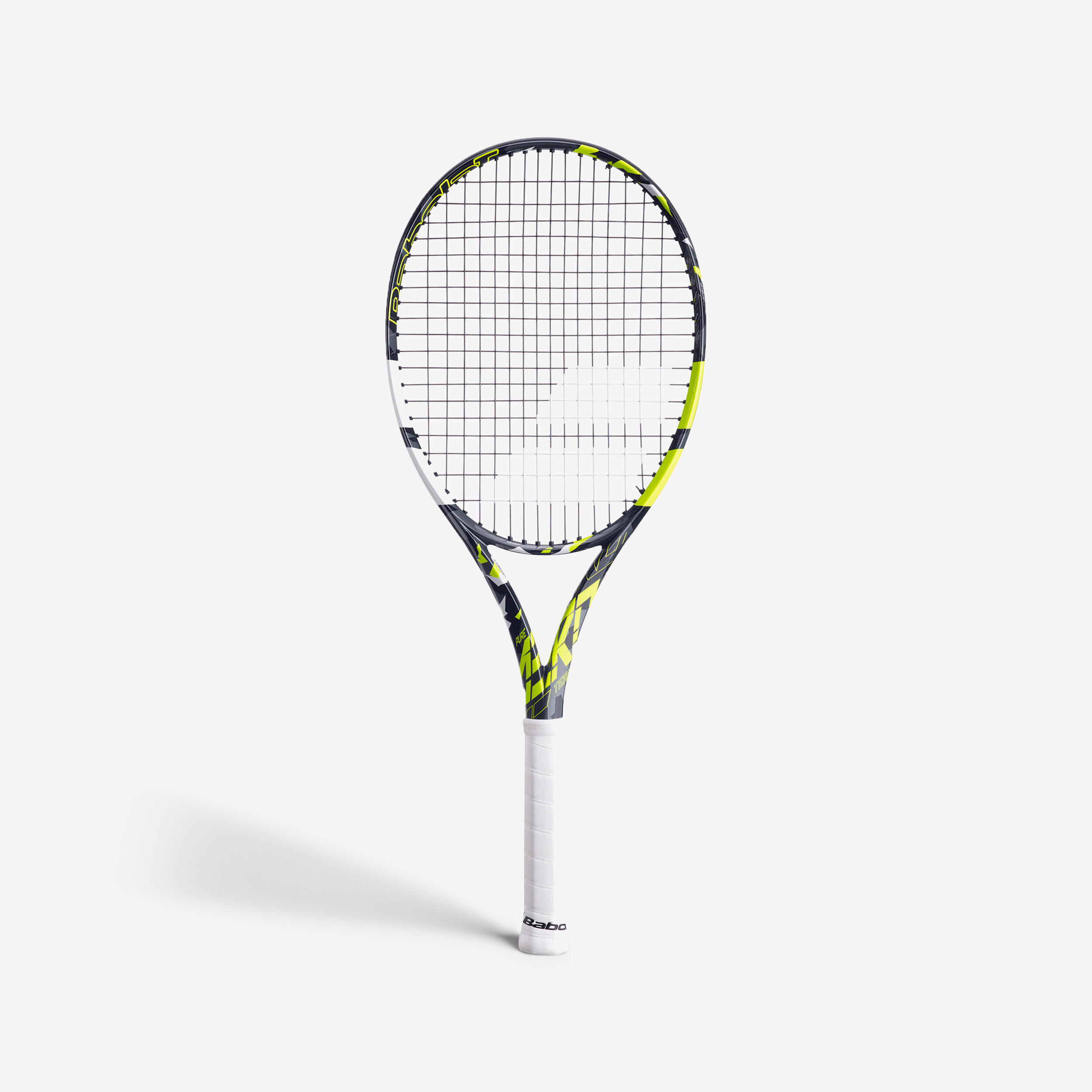 BABOLAT Tenisová raketa Pure Aero Team 285 g sivo-žltá šedá 283@GRIP 3-BABOLAT