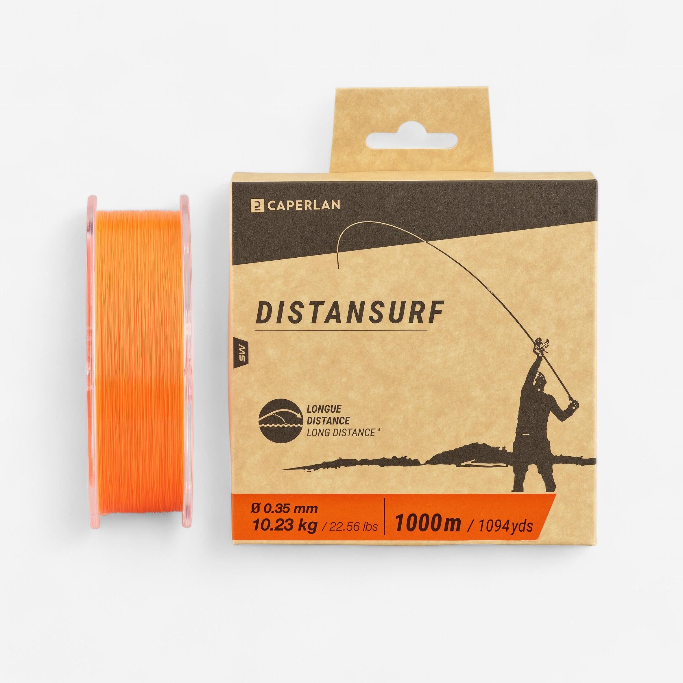 CAPERLAN Rybársky vlasec Distansurf na surfcasting oranžový 0