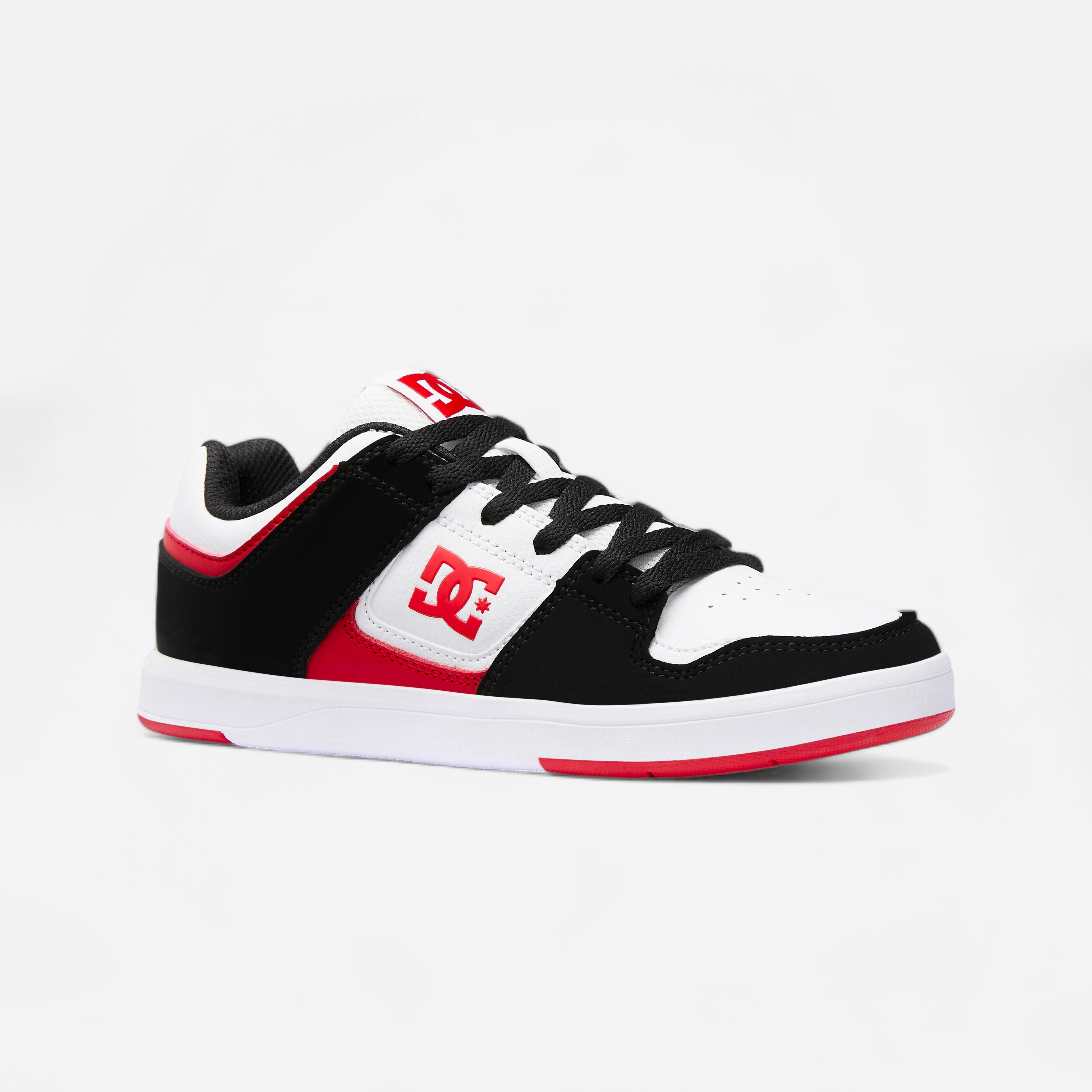 DC SHOES Detská obuv na skateboard Cure čierno-červeno-biela 274@39-DC SHOES