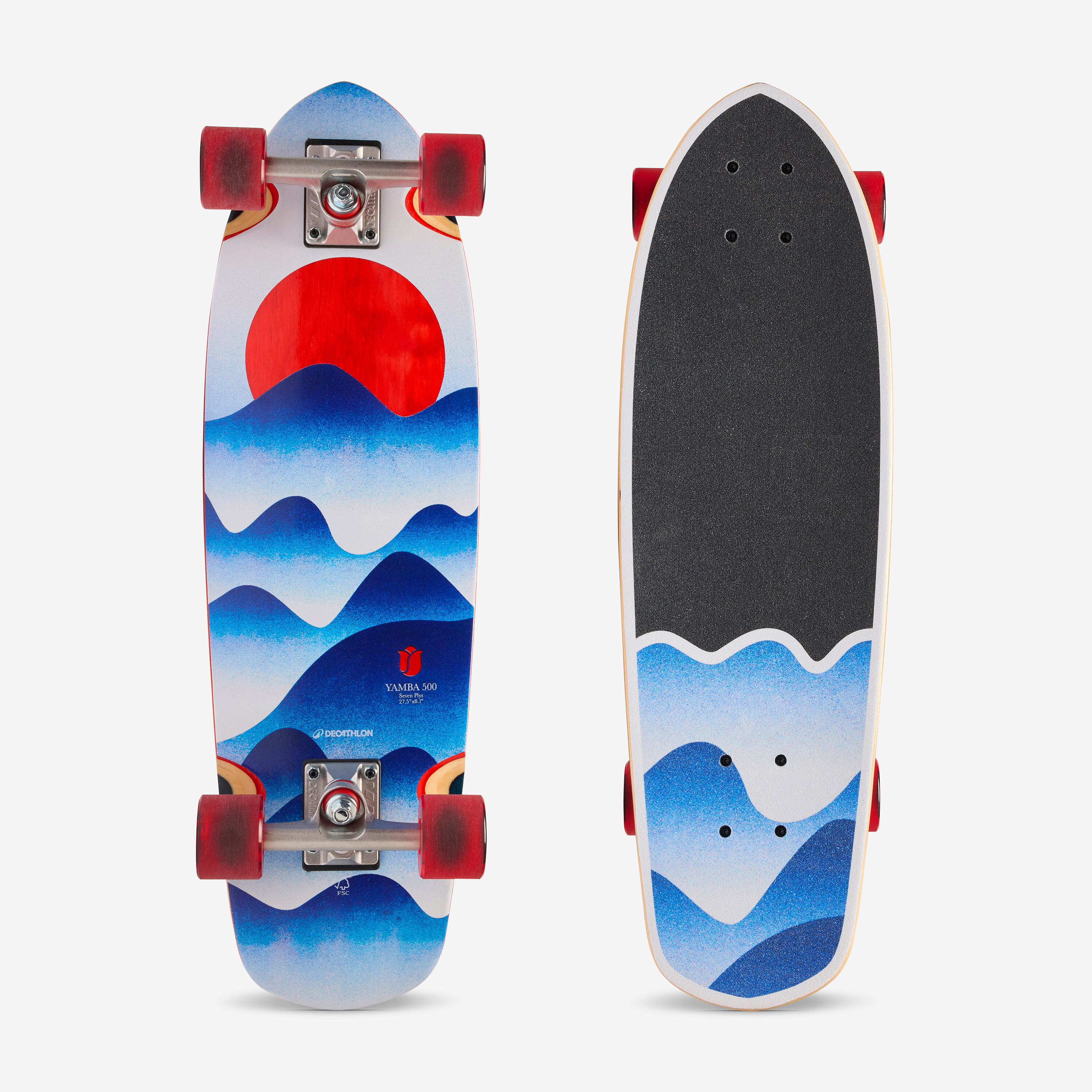 DECATHLON CRUISER YAMBA 500 RISING SUN modrá-DECATHLON