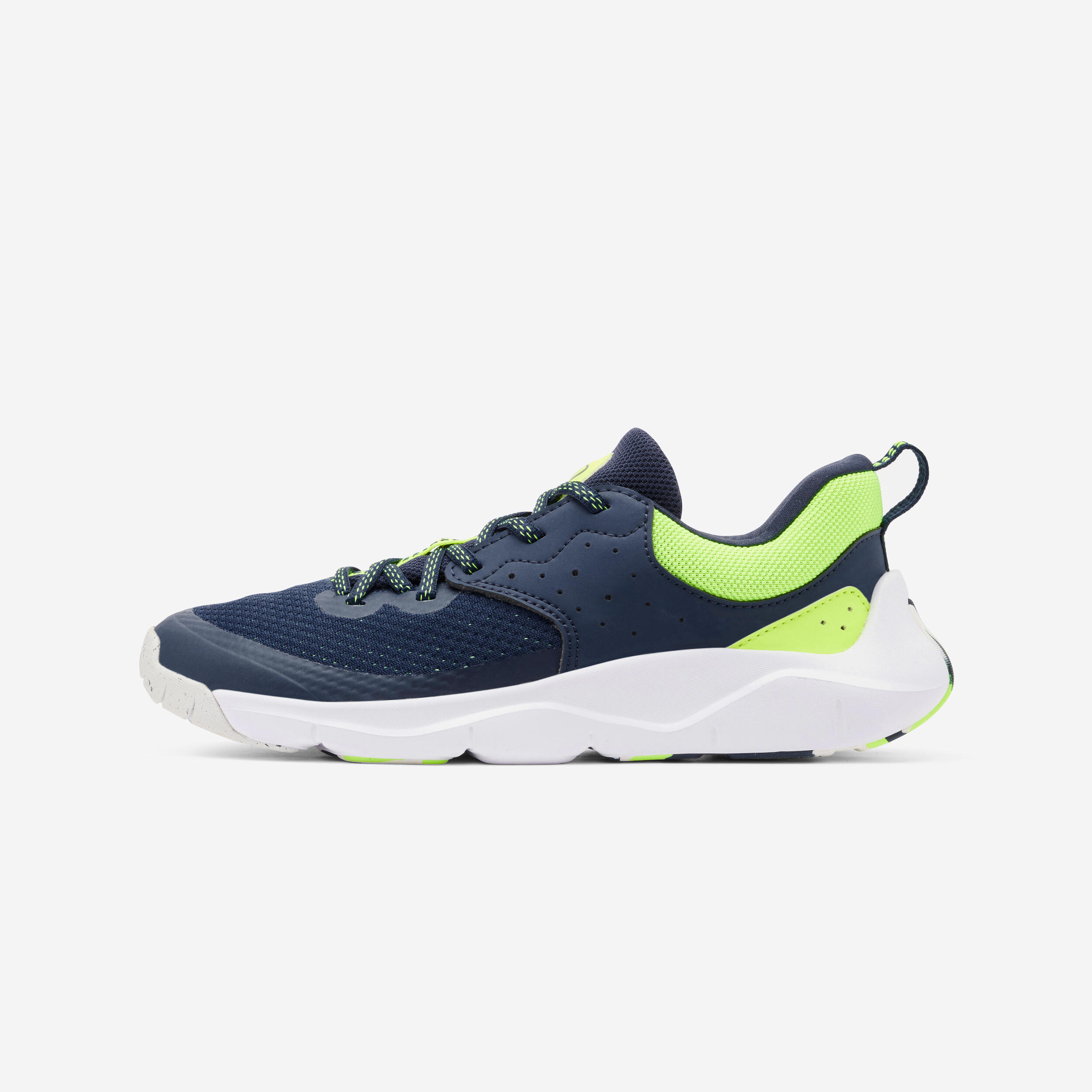 DECATHLON Detská ľahká športová obuv Playful Fast modro-žltá modrá 1264@38-DECATHLON