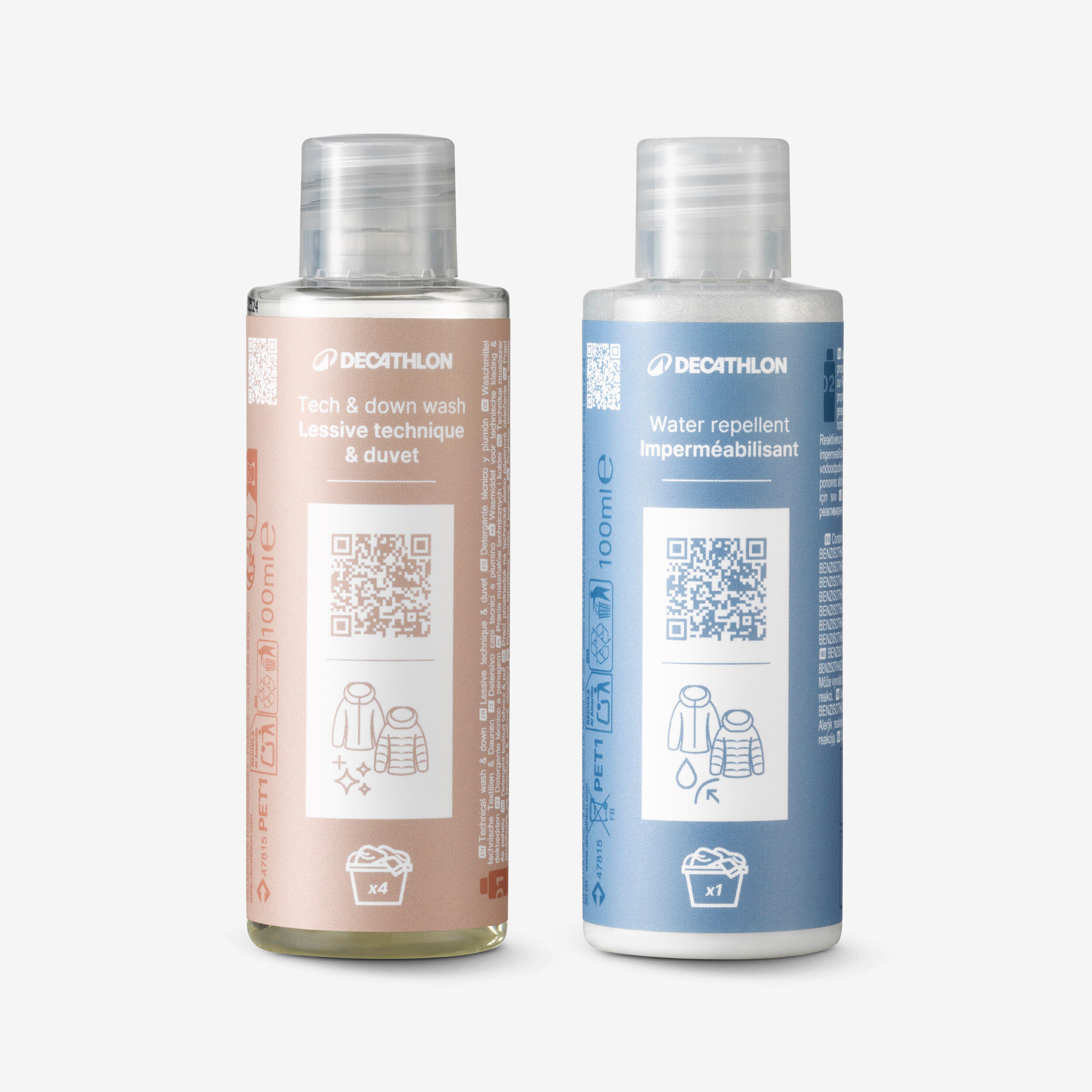 DECATHLON Súprava na pranie a impregnáciu 100 ml 2 ks 132@200 ml-DECATHLON