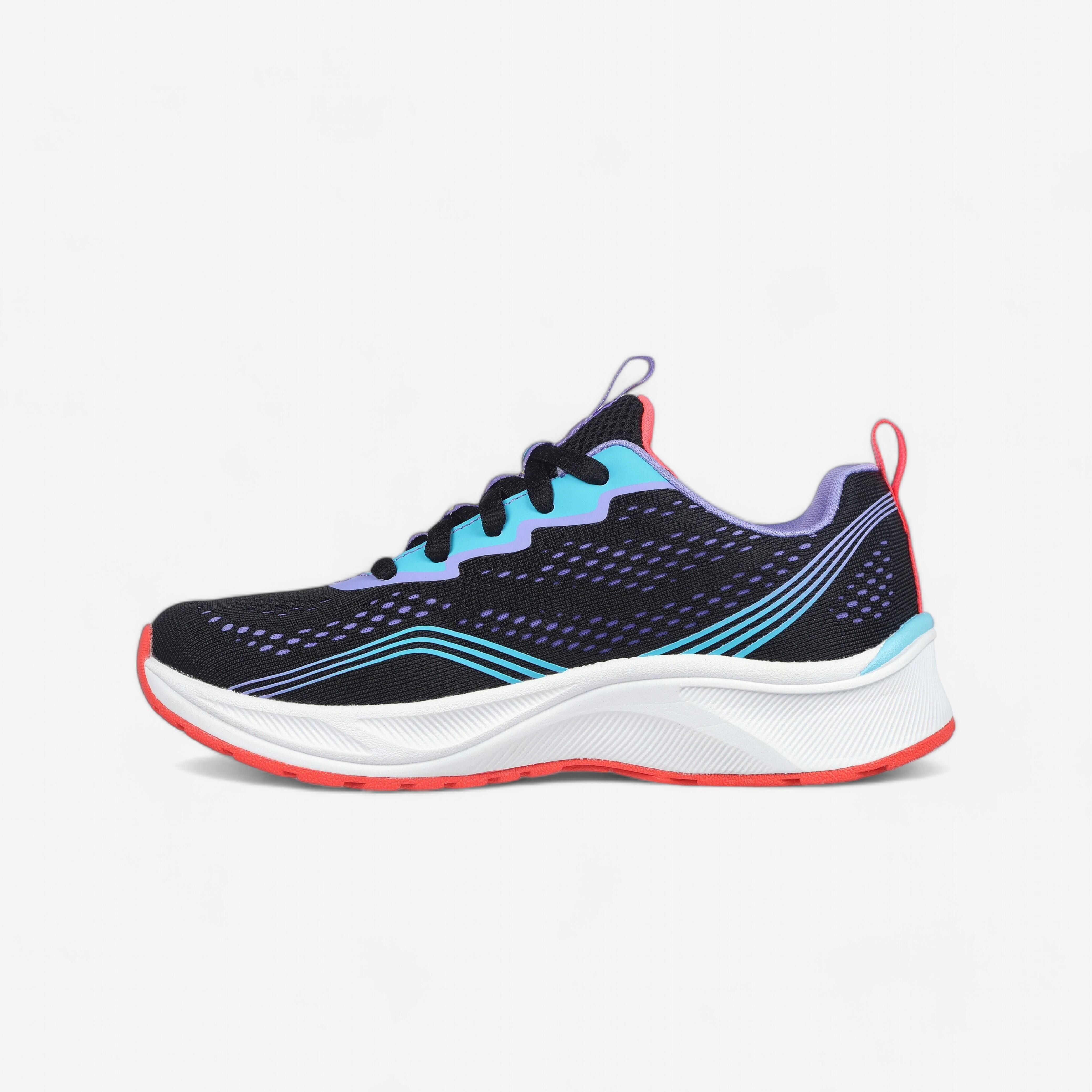 Detské tenisky Skechers elite na šnúrky od 35 do 39 modré čierna 274@38-SKECHERS